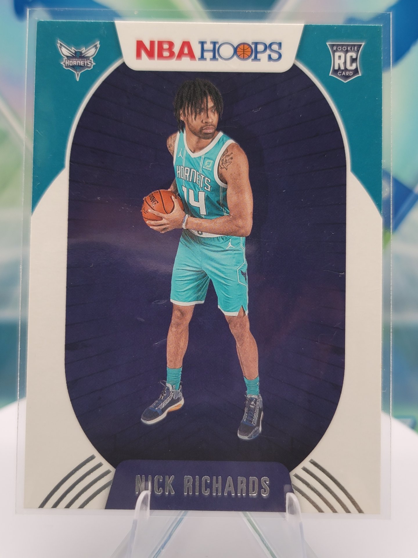 2021 Panini NBA Hoops Nick Richards — 2021 Panini NBA Hoops Base Nick Richards Rookie