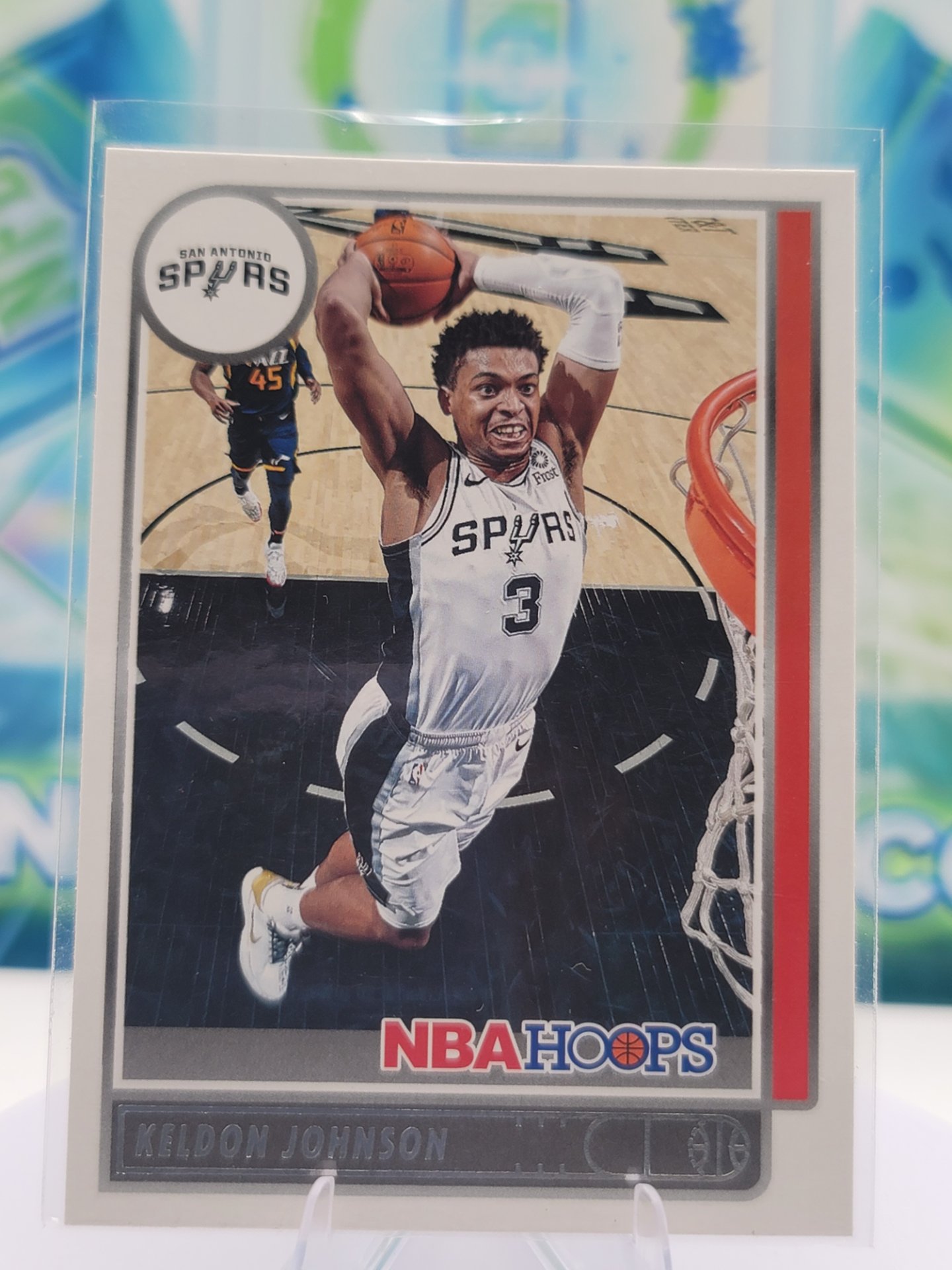 2022 Panini NBA Hoops Keldon Johnson — 2022 Panini NBA Hoops Base Keldon Johnson