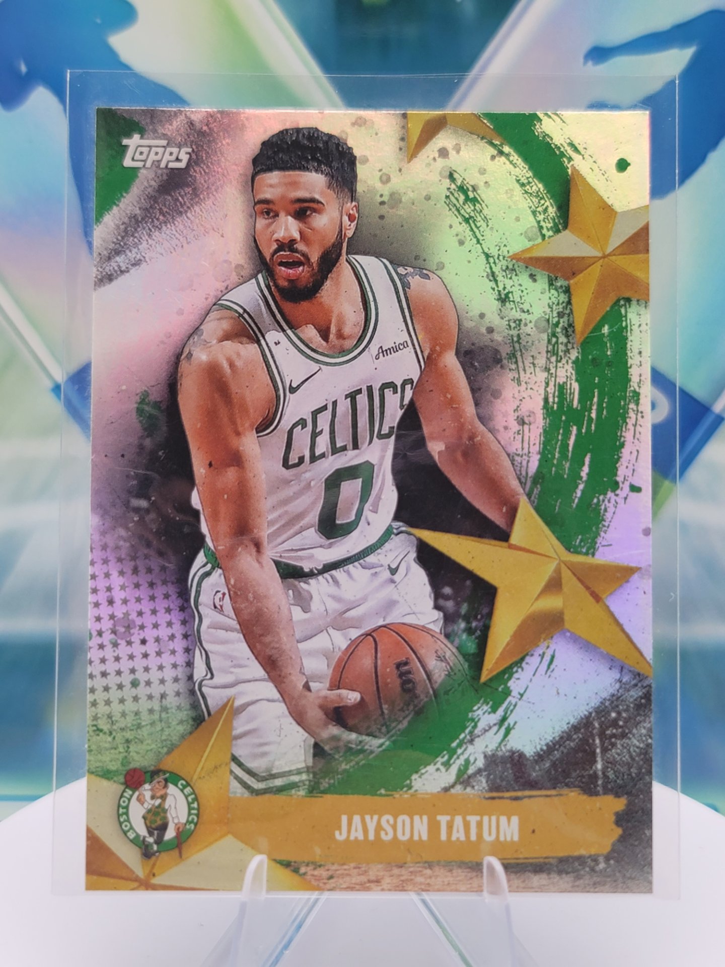 2025 Topps Topps Flagship Jayson Tatum — 2025 Topps Topps Flagship Stars of NBA Refractor Jayson Tatum