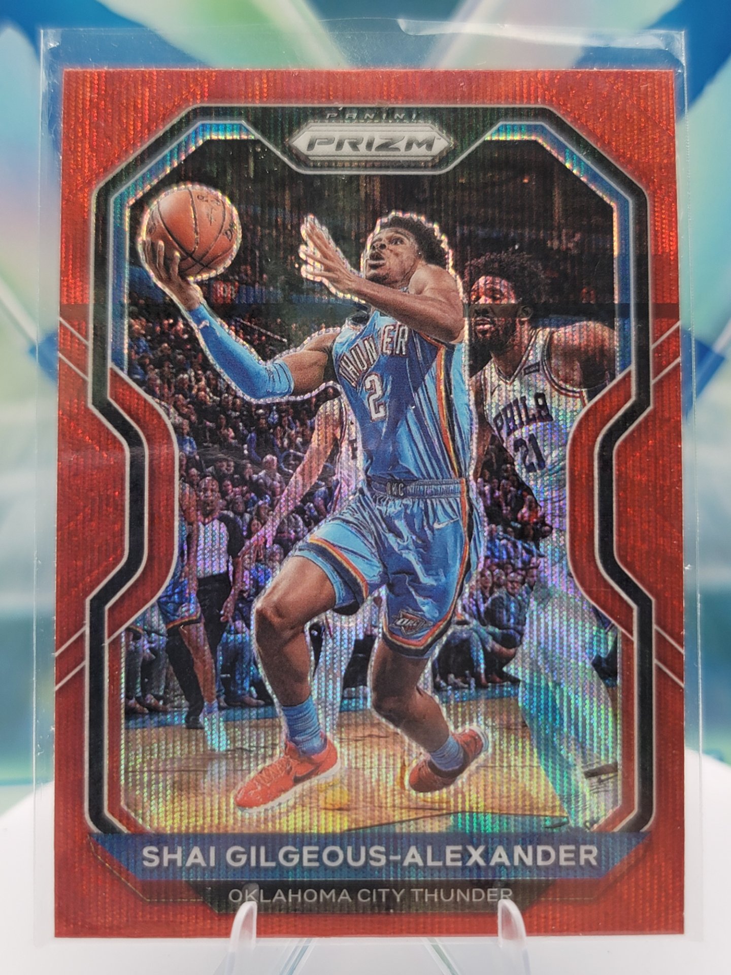 2021 Panini Prizm Shai Gilgeous-Alexander — 2021 Panini Prizm Red Shai Gilgeous-Alexander