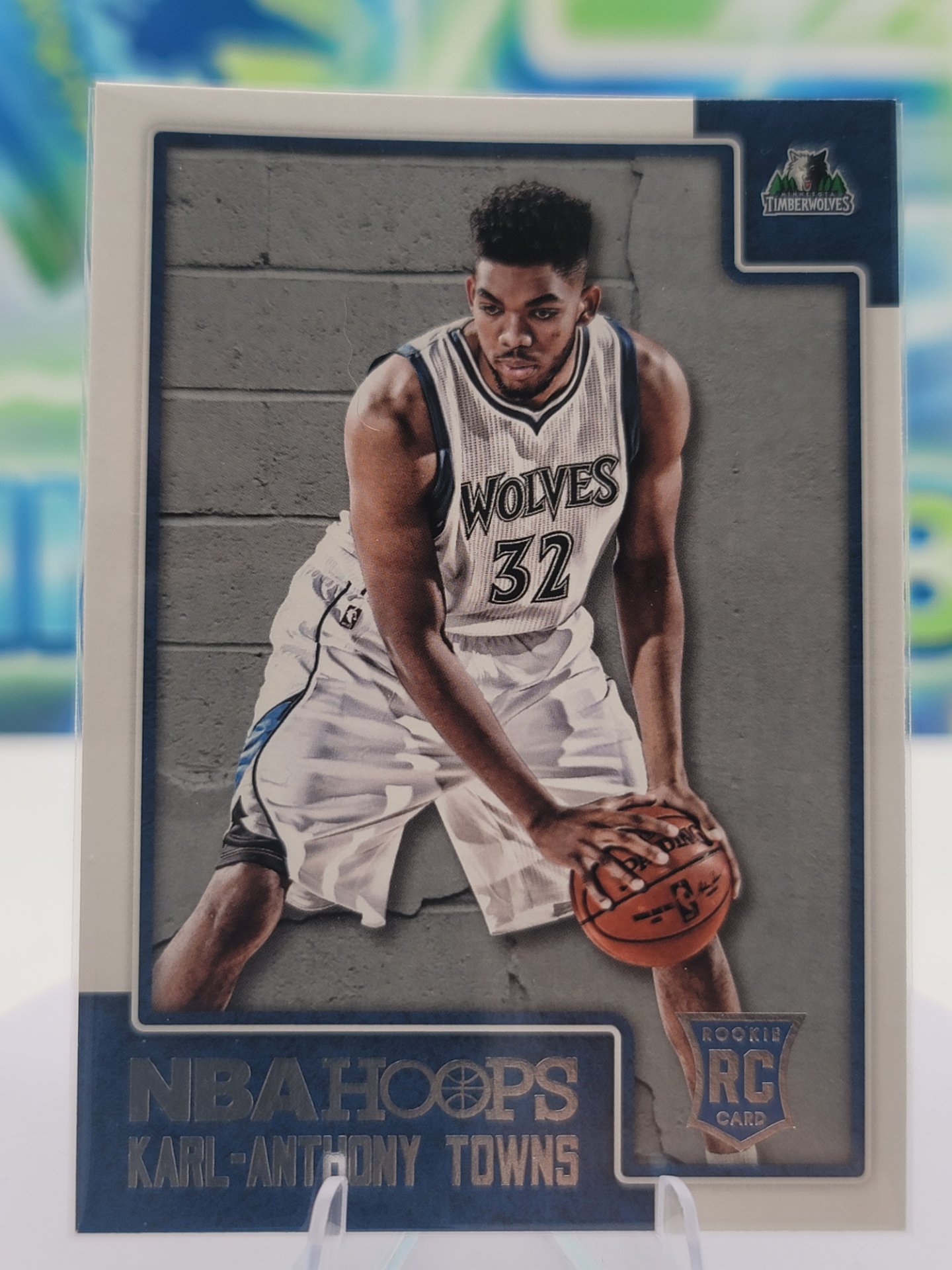 2016 Panini NBA Hoops Karl-Anthony Towns — 2016 Panini NBA Hoops Karl-Anthony Towns Rookie