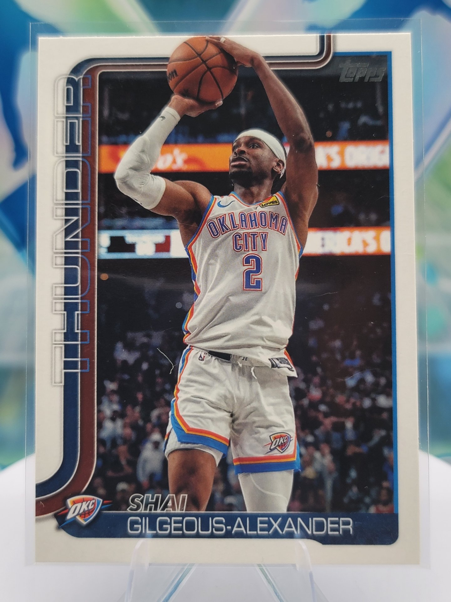 2025 Topps Topps Flagship Shai Gilgeous-Alexander — 2025 Topps Topps Flagship Base Shai Gilgeous-Alexander