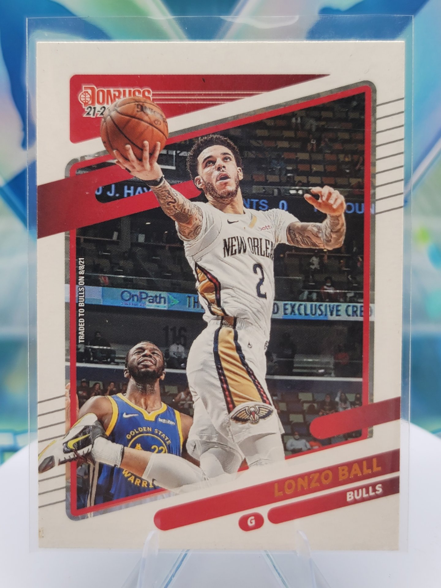 2022 Panini Donruss Lonzo Ball — 2022 Panini Donruss Base Lonzo Ball