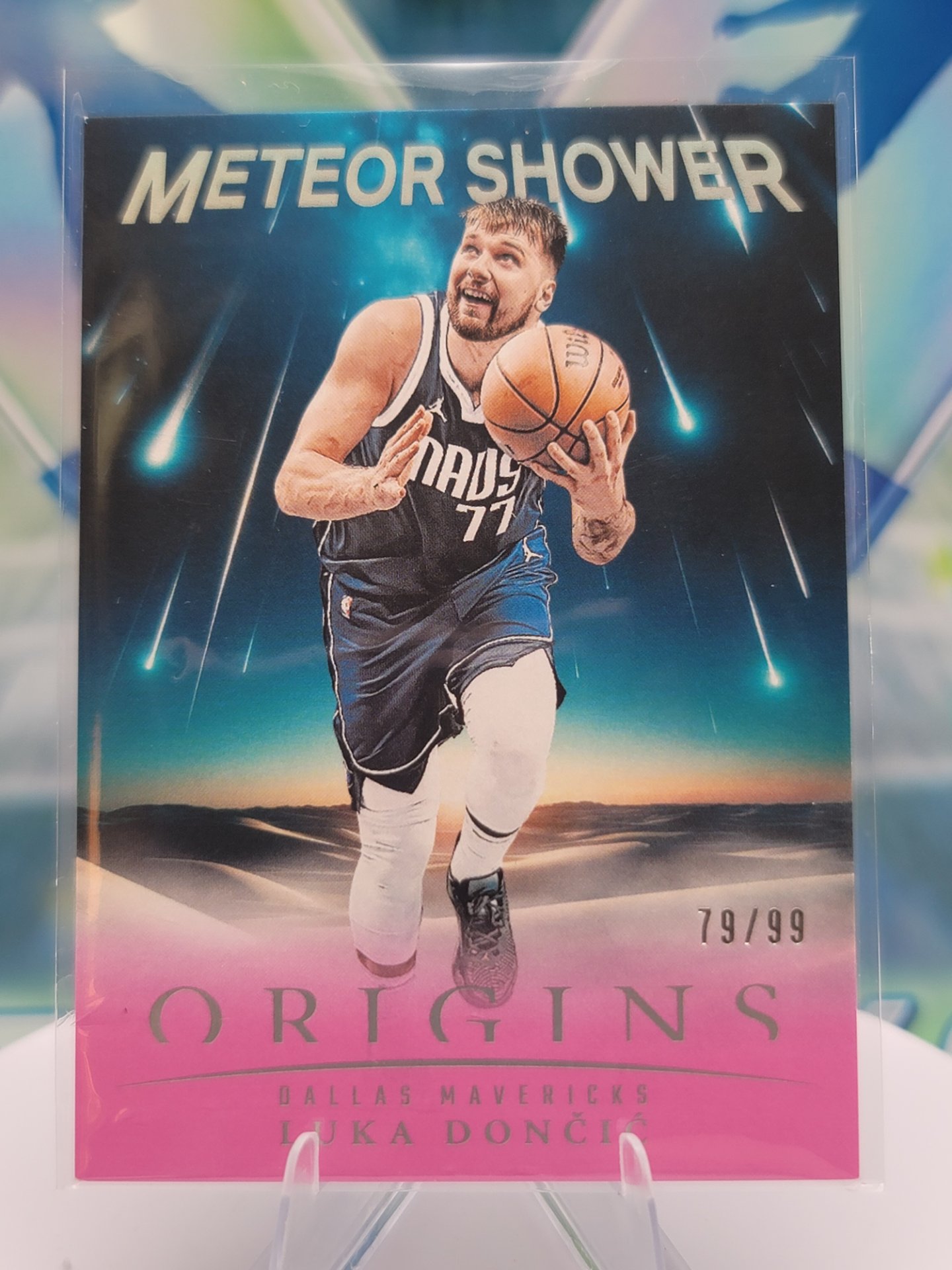 2025 Panini Origins Luka Doncic — 2025 Panini Origins Meteor Shower Luka Doncic #79 of 90