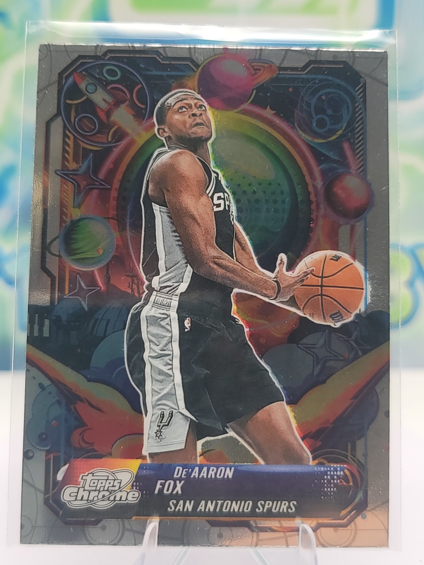 2026 Topps Topps Chrome De'Aaron Fox — 2026 Topps Topps Chrome Propulsion De'Aaron Fox