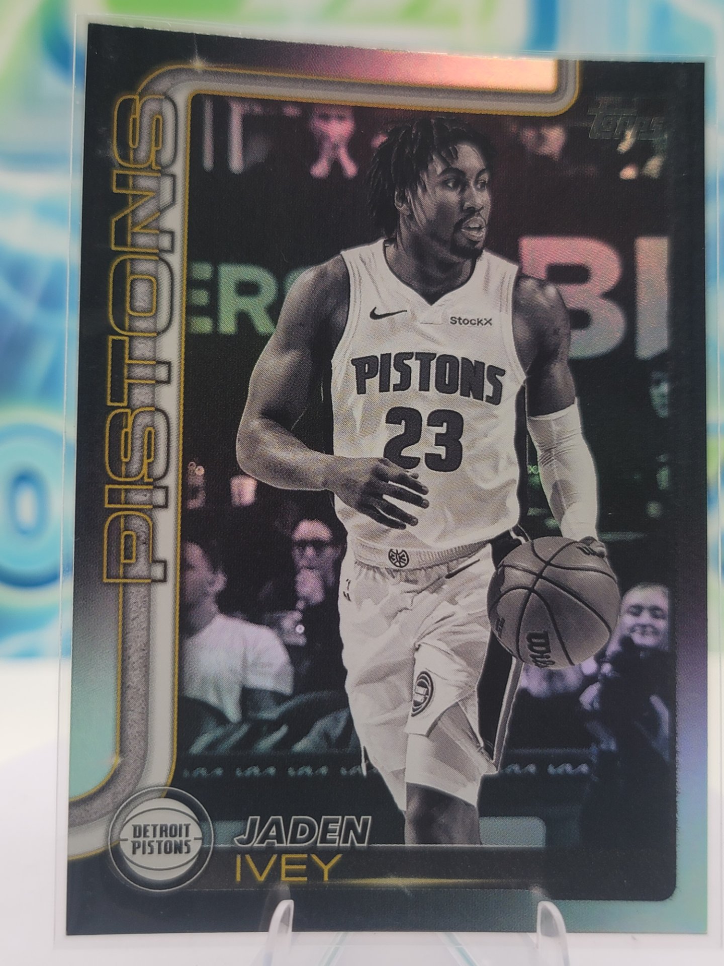 2025 Topps Topps Flagship Jaden Ivey — 2025 Topps Topps Flagship Blackout Jaden Ivey