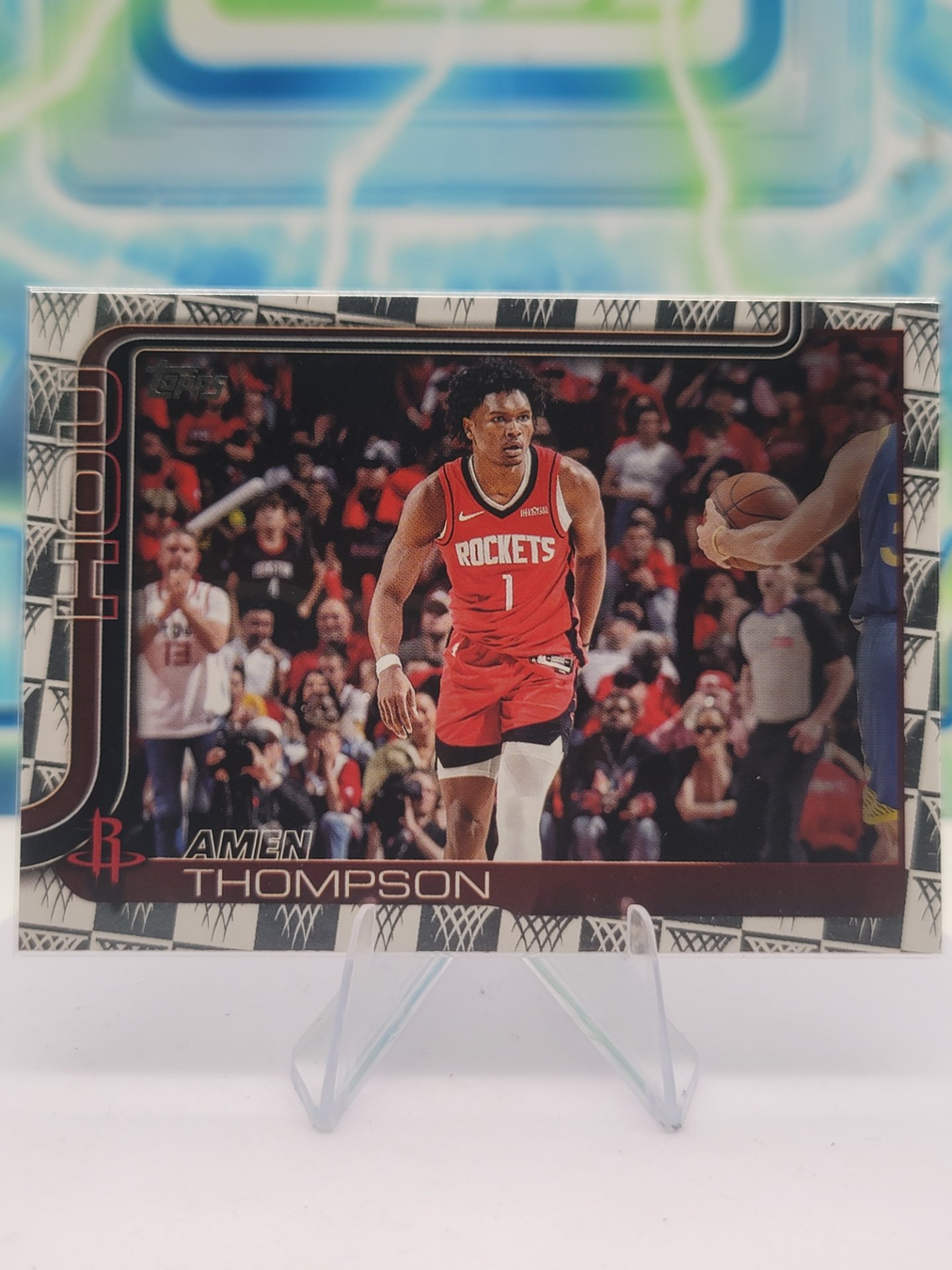 2025 Topps Topps Flagship Amen Thompson — 2025 Topps Topps Flagship Hoop Boarder Amen Thompson