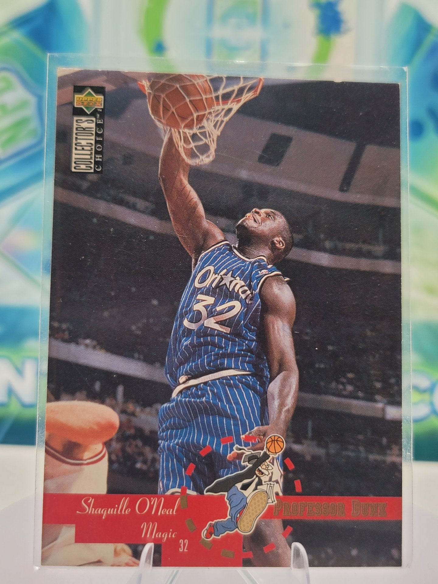 1995 Upper Deck Collector's Choice Shaquille O'Neal — 1995 Upper Deck Collector's Choice Professor Dunk Shaquille O'Neal