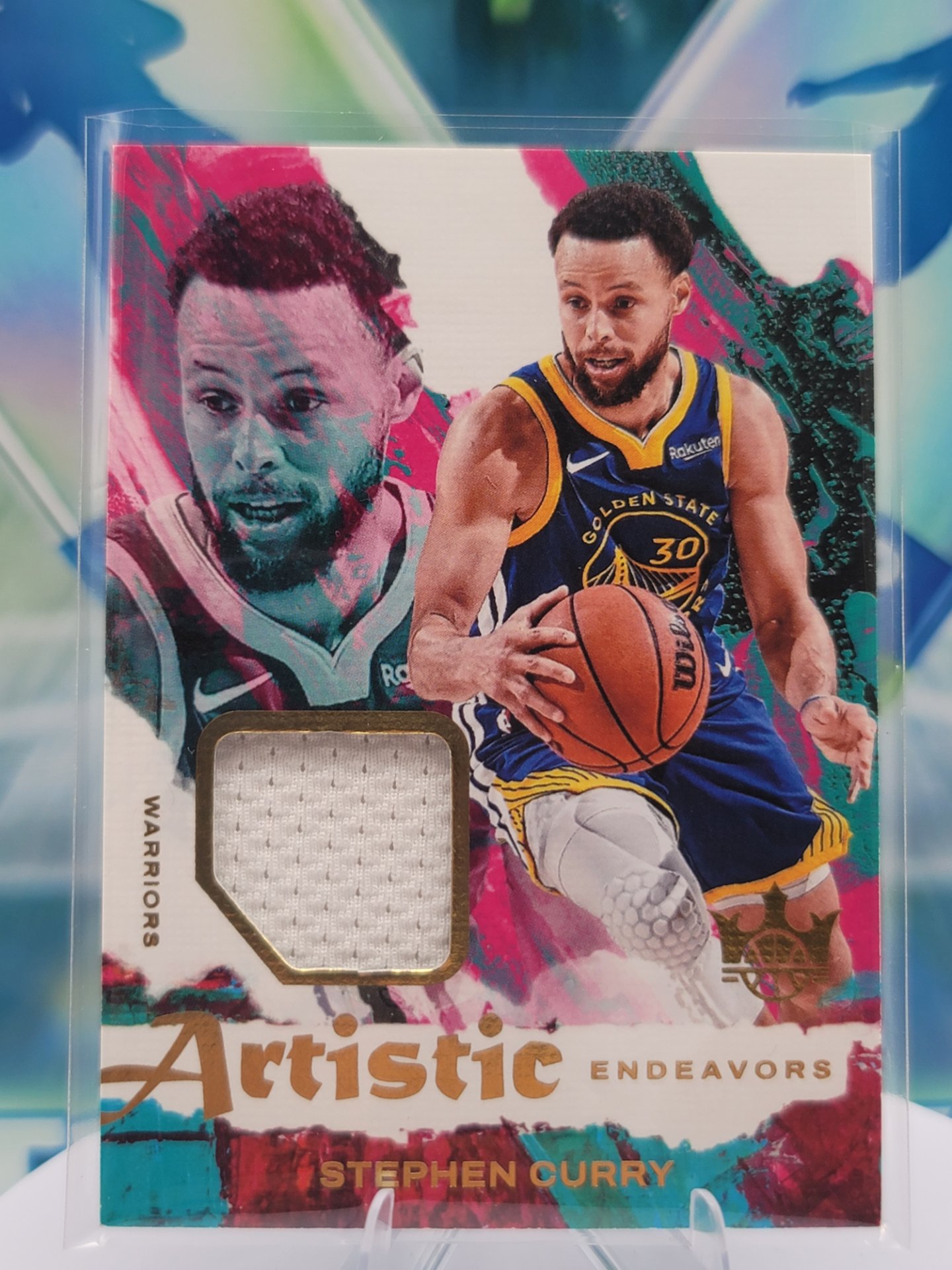 2025 Panini Court Kings Stephen Curry — 2025 Panini Court Kings Artistic Endeavors Patch Stephen Curry Patch/Memorabilia