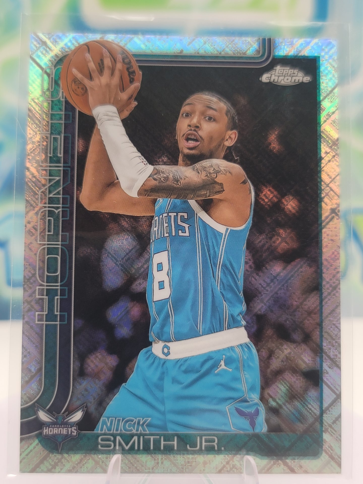 2025 Topps Topps Chrome Nick Smith Jr — 2025 Topps Topps Chrome Skylight Nick Smith Jr
