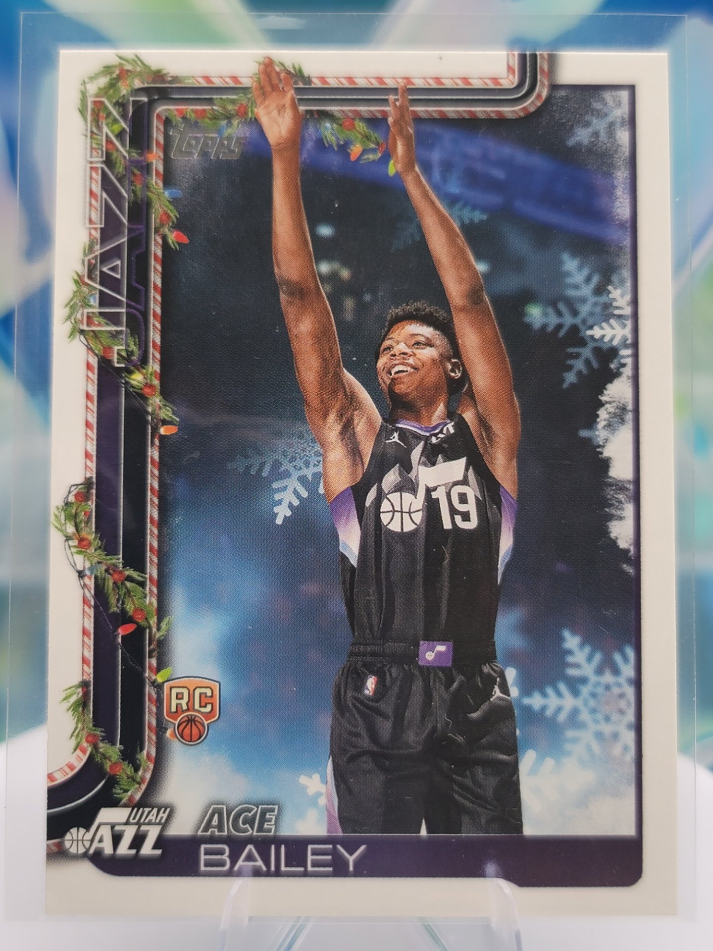 2025 Topps Topps Holiday Ace Bailey — 2025 Topps Topps Holiday Base Ace Bailey Rookie