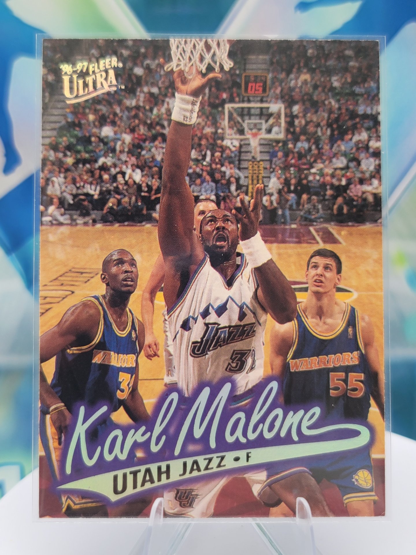 1997 Fleer Ultra Karl Malone — 1997 Fleer Ultra Base Karl Malone