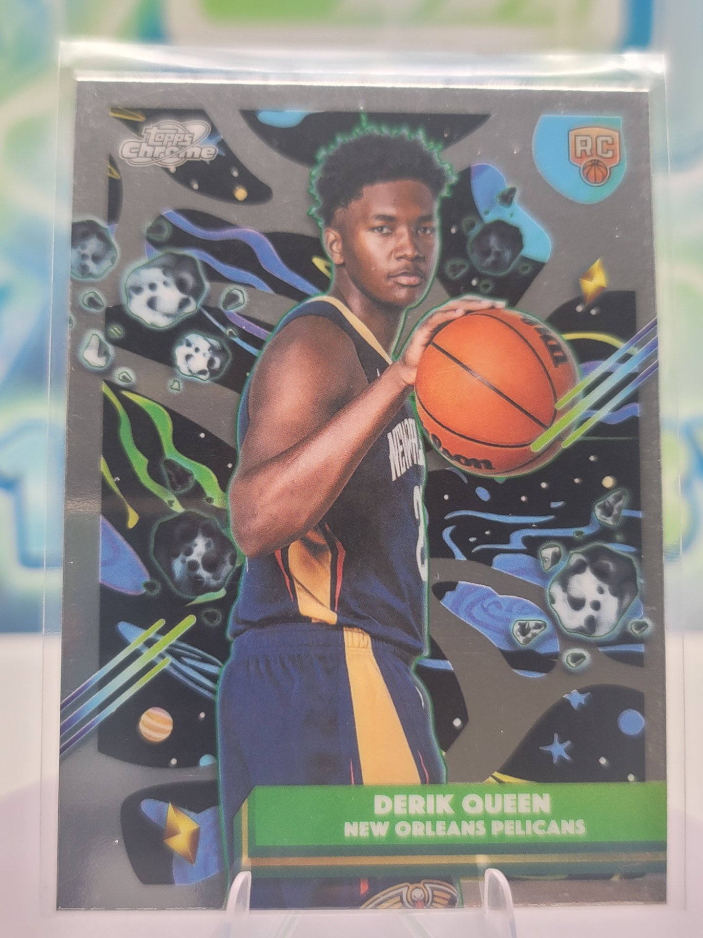 2026 Topps Cosmic Chrome Derik Queen — 2026 Topps Cosmic Chrome Derik Queen Rookie