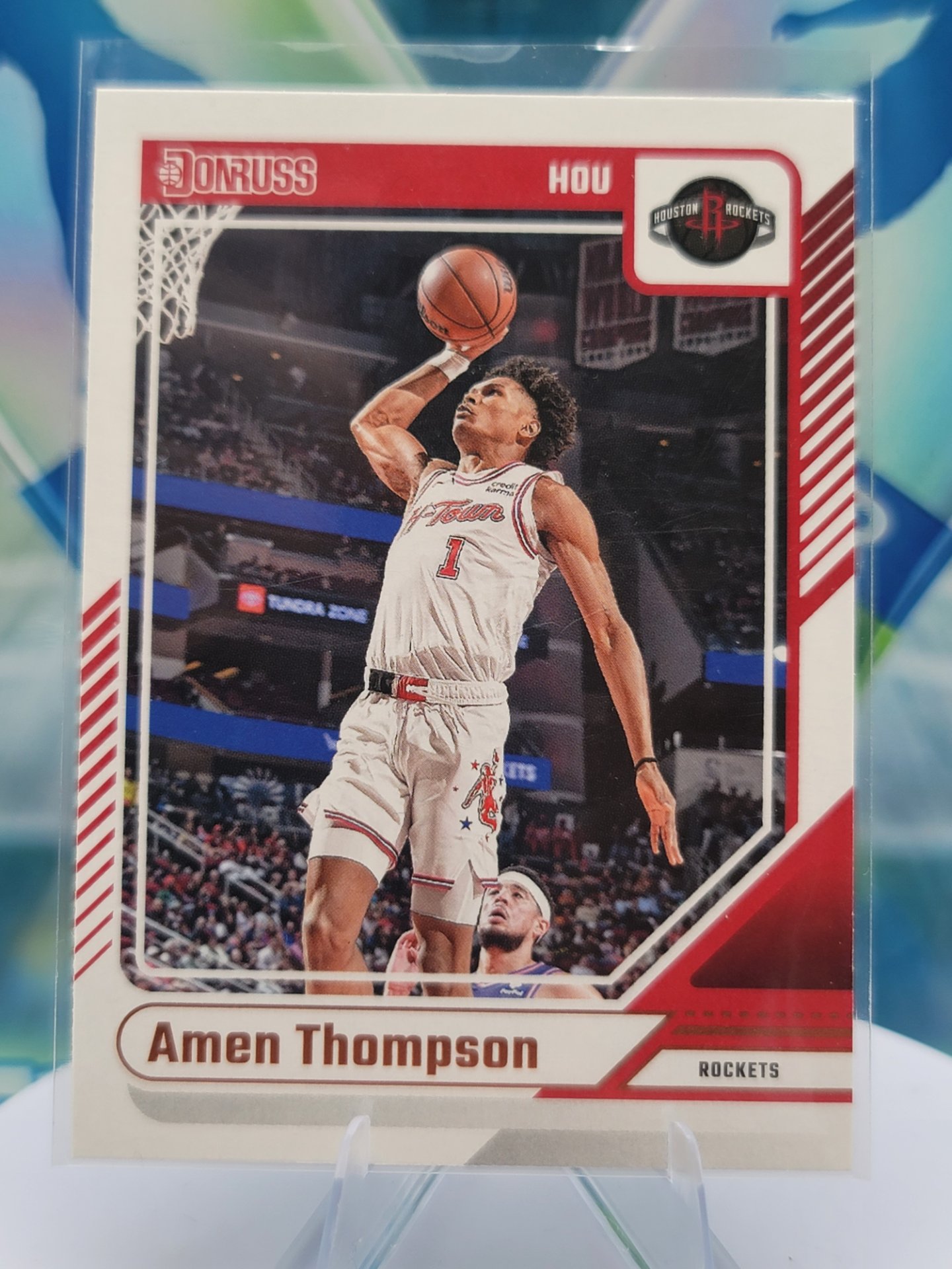 2025 Panini Donruss Amen Thompson — 2025 Panini Donruss Base Amen Thompson