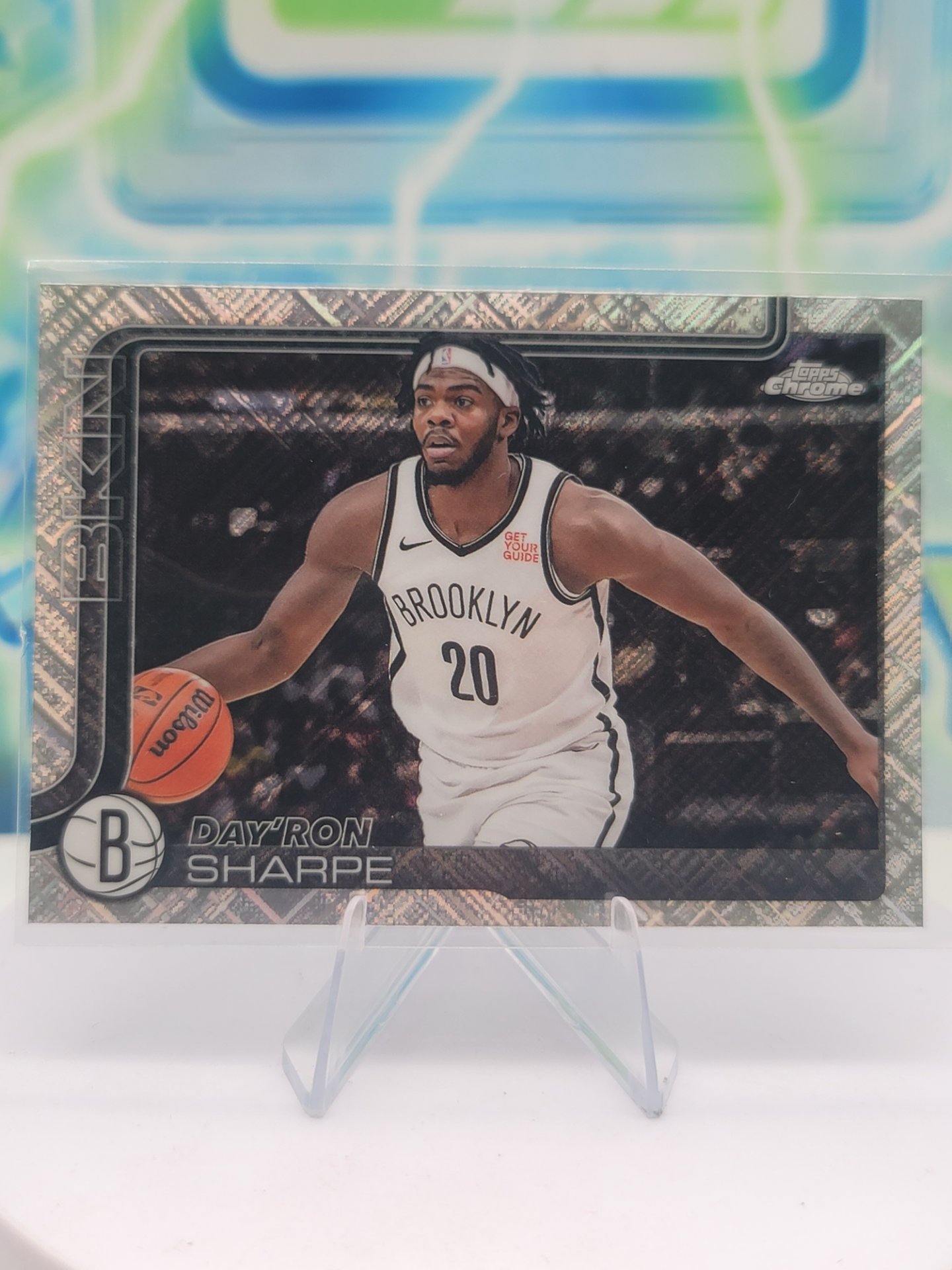 2025 Topps Topps Chrome Day'ron Sharpe — 2025 Topps Topps Chrome Skylight Day'ron Sharpe