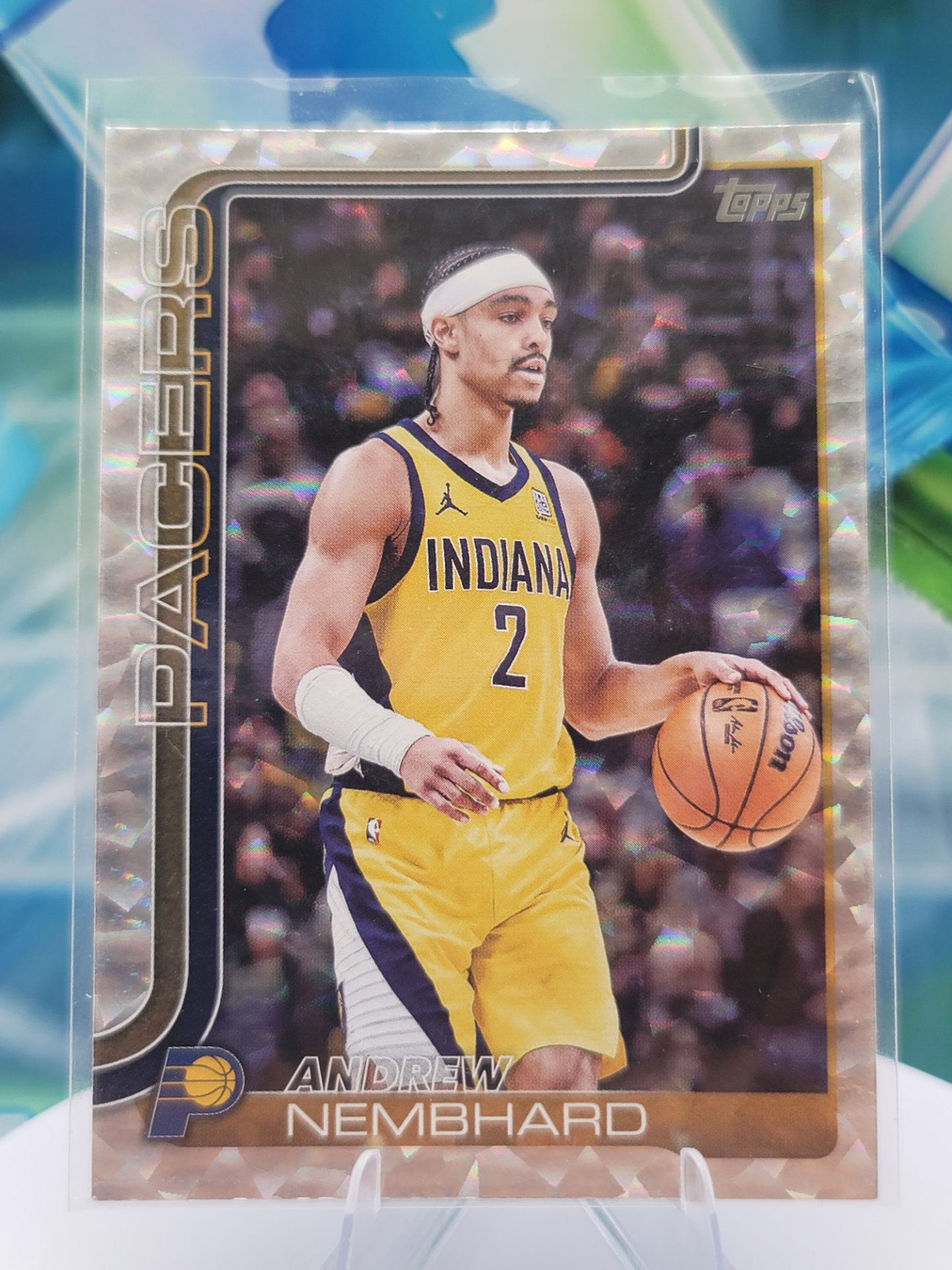 2025 Topps Topps Flagship Andrew Nembhard — 2025 Topps Topps Flagship Diamante Andrew Nembhard