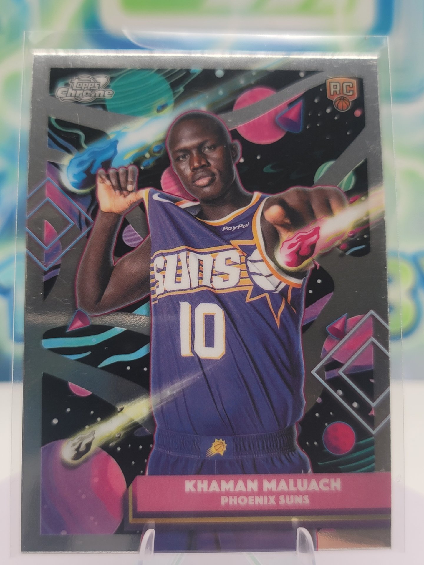2026 Topps Cosmic Chrome Khaman Maluach — 2026 Topps Cosmic Chrome Khaman Maluach Rookie