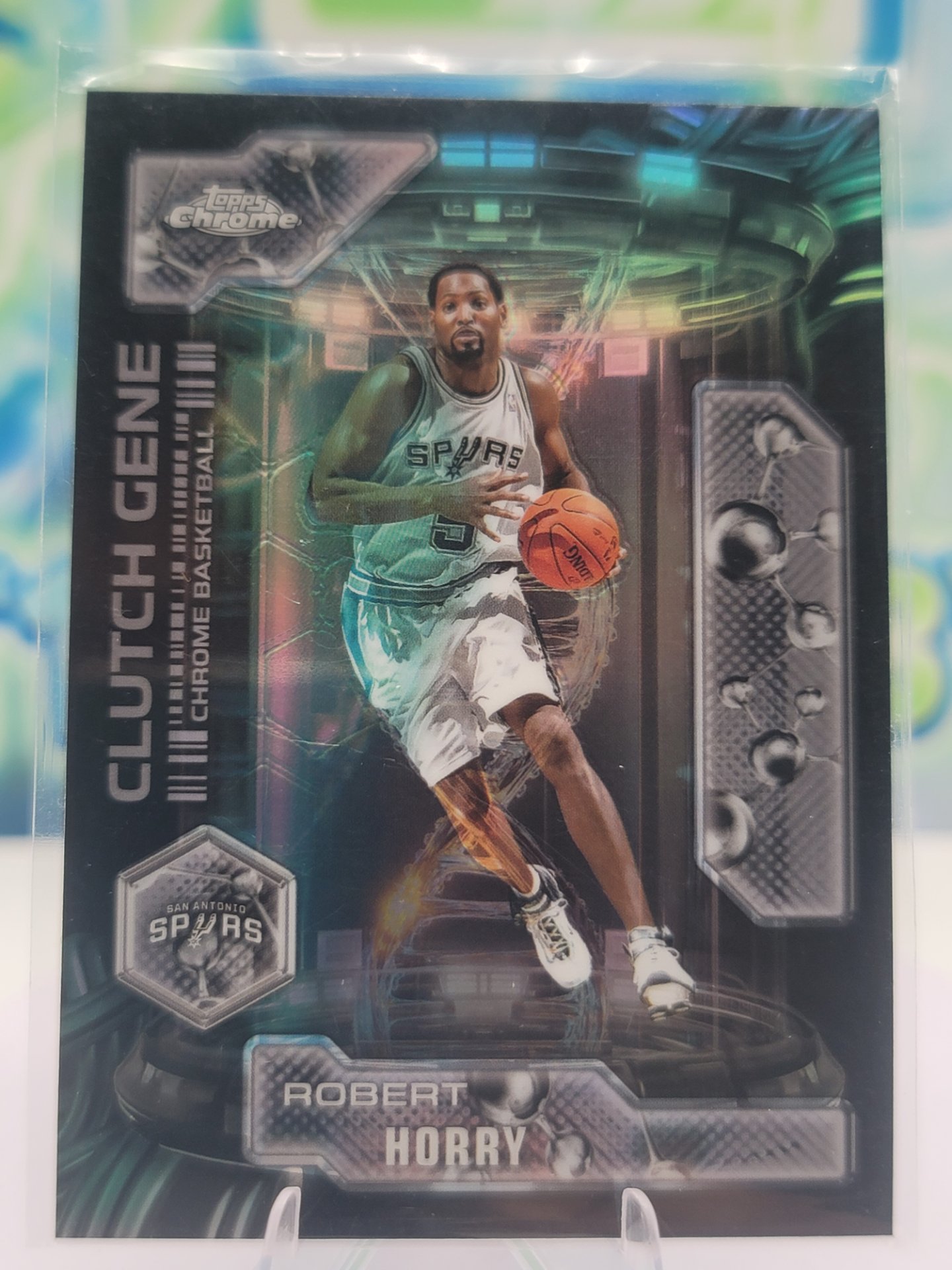 2025 Topps Topps Chrome Robert Horry — 2025 Topps Topps Chrome Clutch Gene Refractor Robert Horry