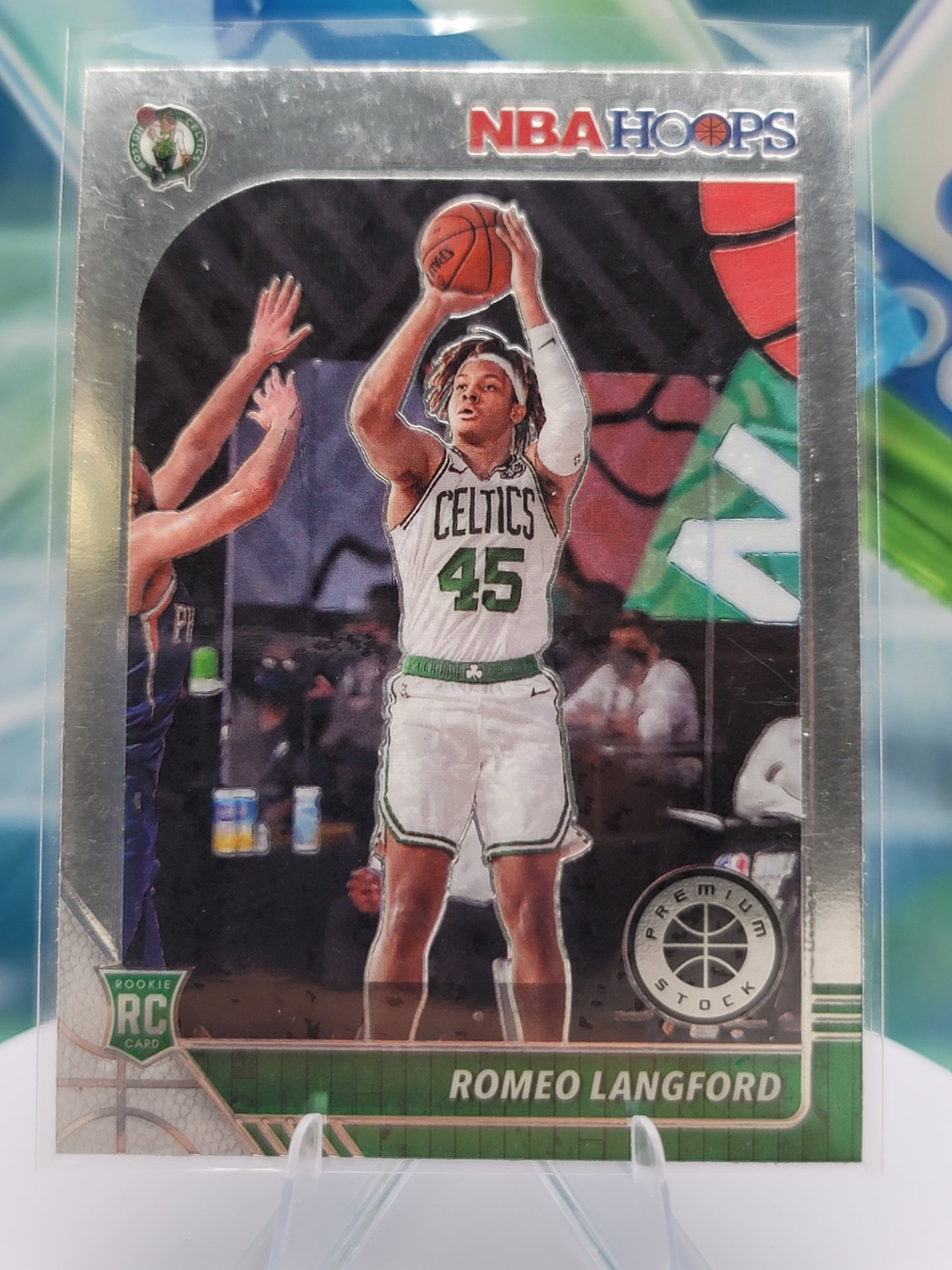 2020 Panini NBA Hoops Romeo Langford — 2020 Panini NBA Hoops Premium Stock Romeo Langford Rookie