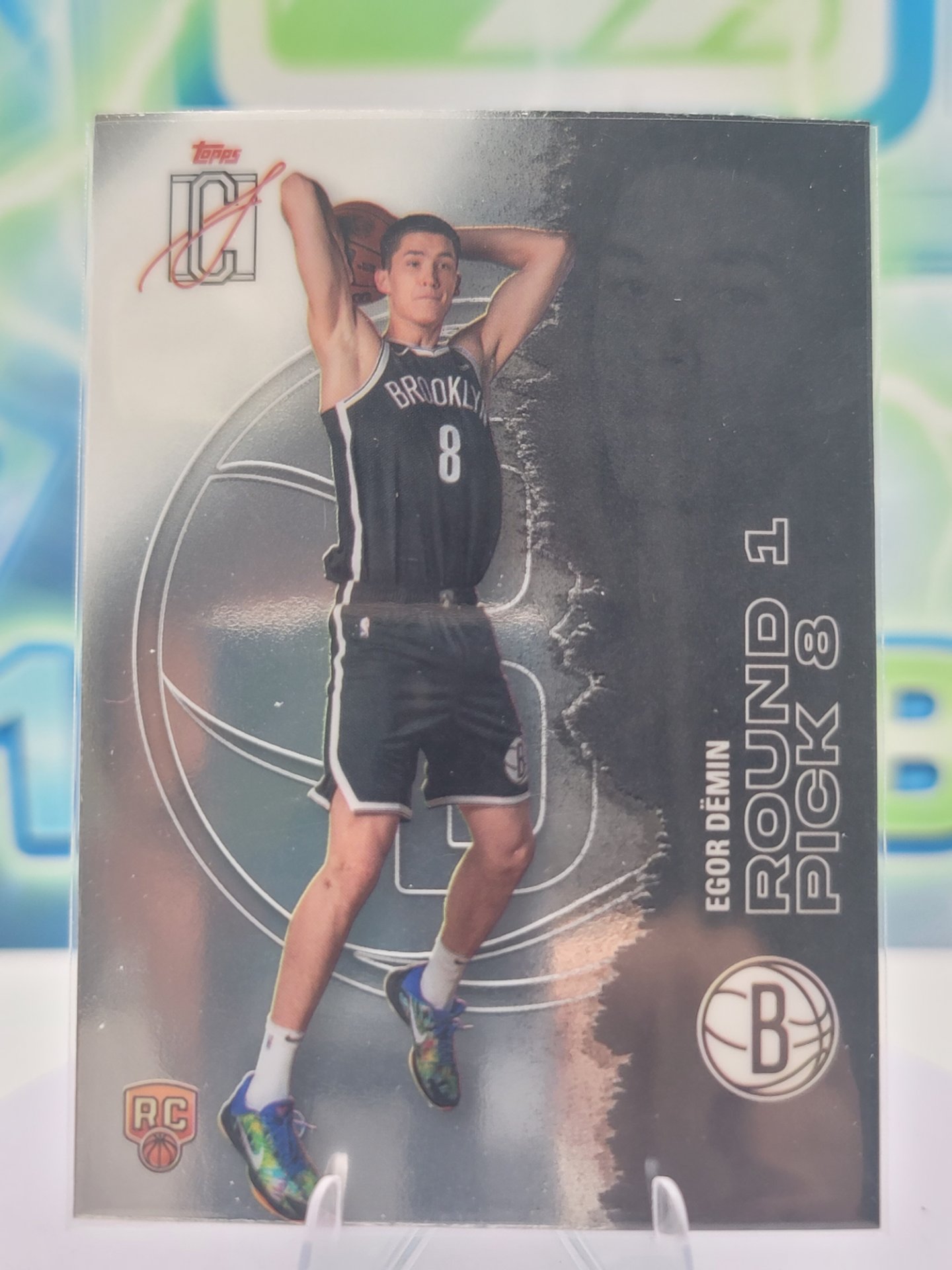 2026 Topps Signature Class Egor Demin — 2026 Topps Signature Class Chrome Egor Demin Rookie