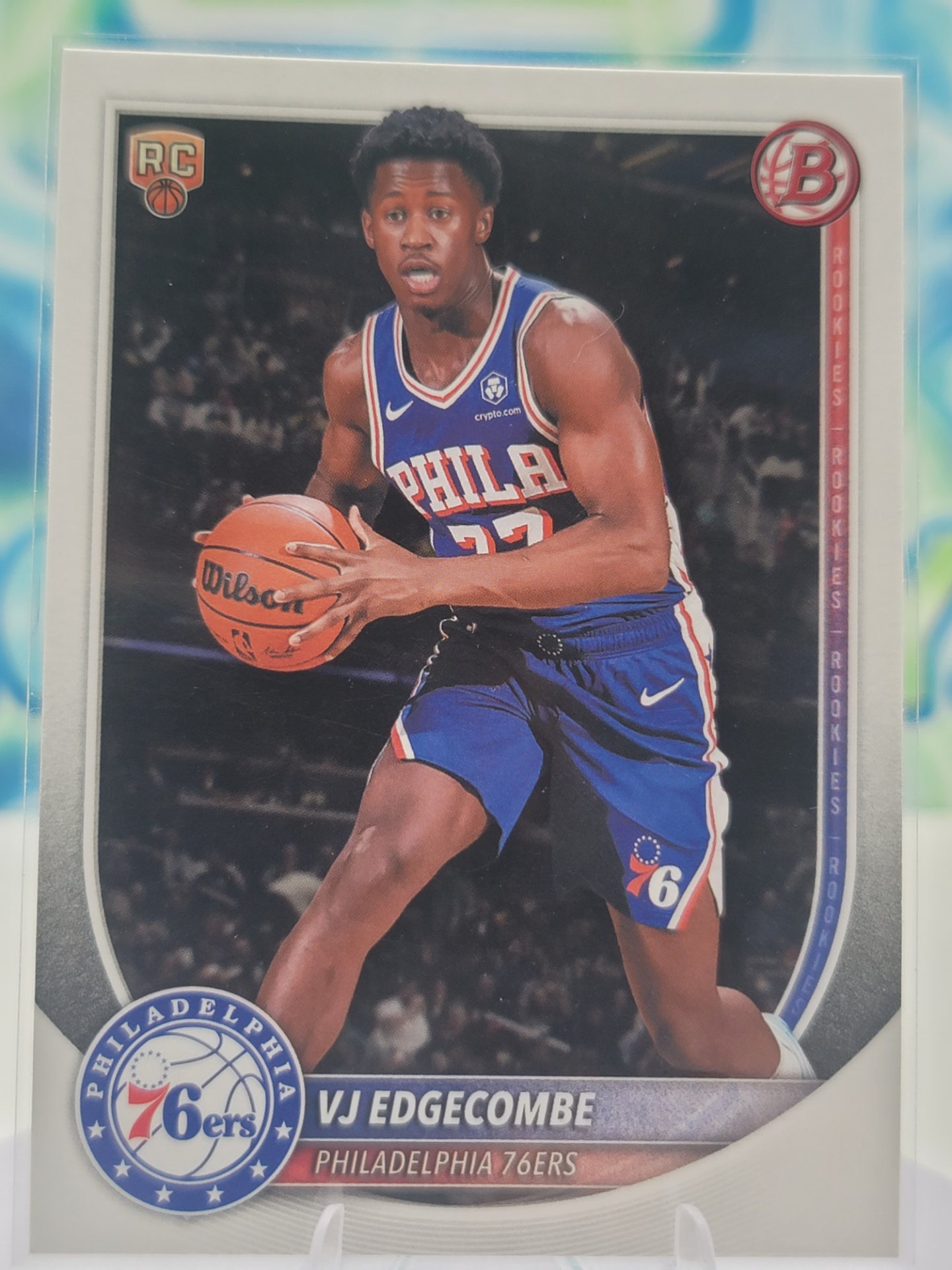 2025 Topps Bowman VJ Edgecombe — 2025 Topps Bowman VJ Edgecombe Rookie