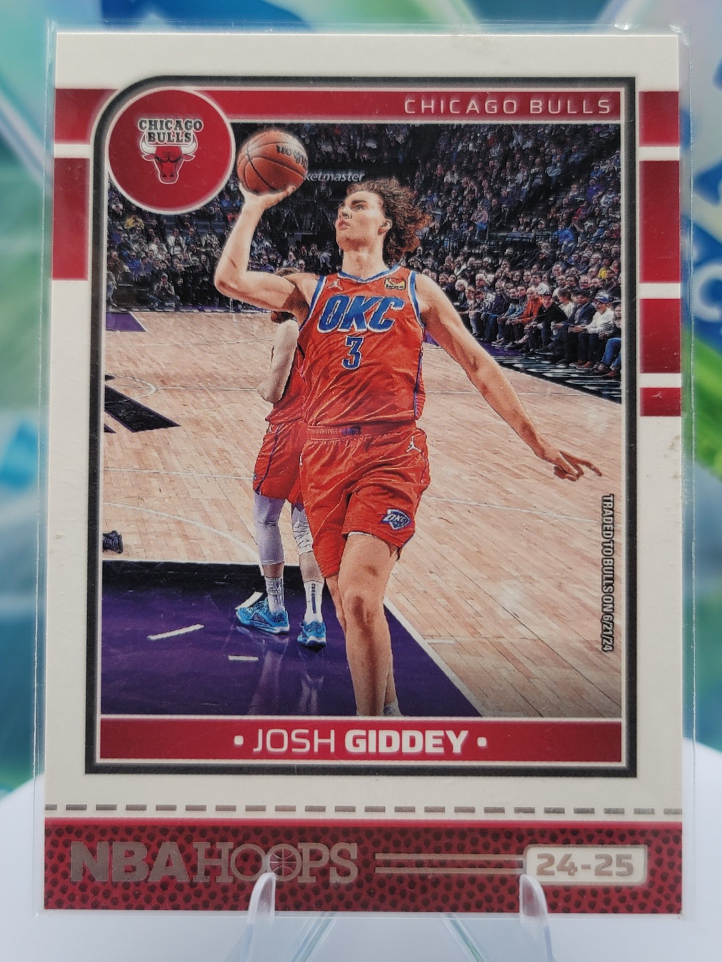 2025 Panini NBA Hoops Josh Giddey — 2025 Panini NBA Hoops Base Josh Giddey