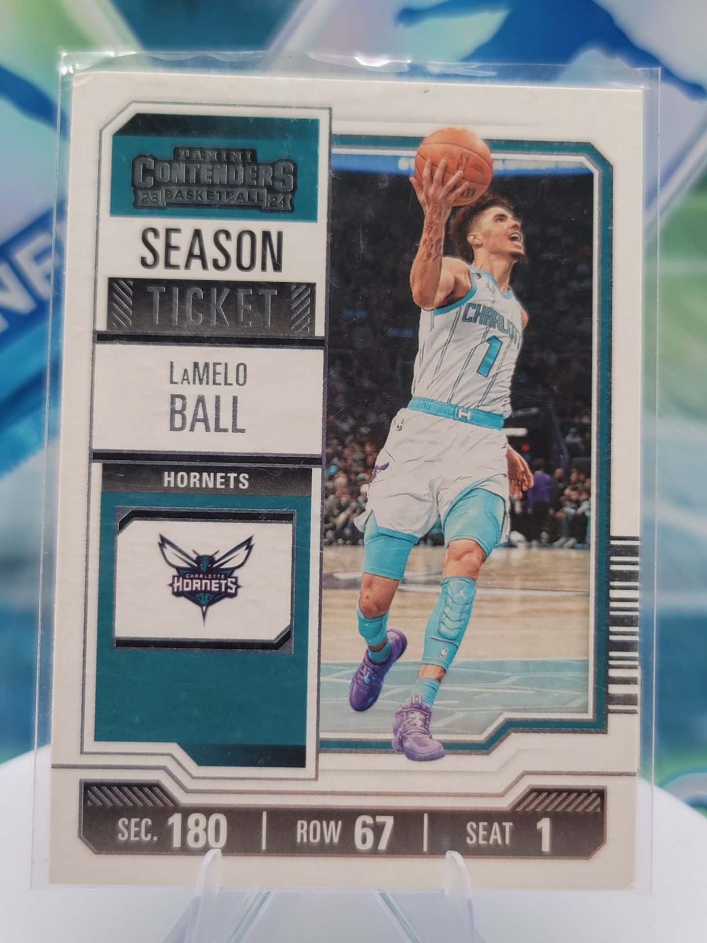 2024 Panini Contenders Lamelo Ball — 2024 Panini Contenders Season Ticket Lamelo Ball