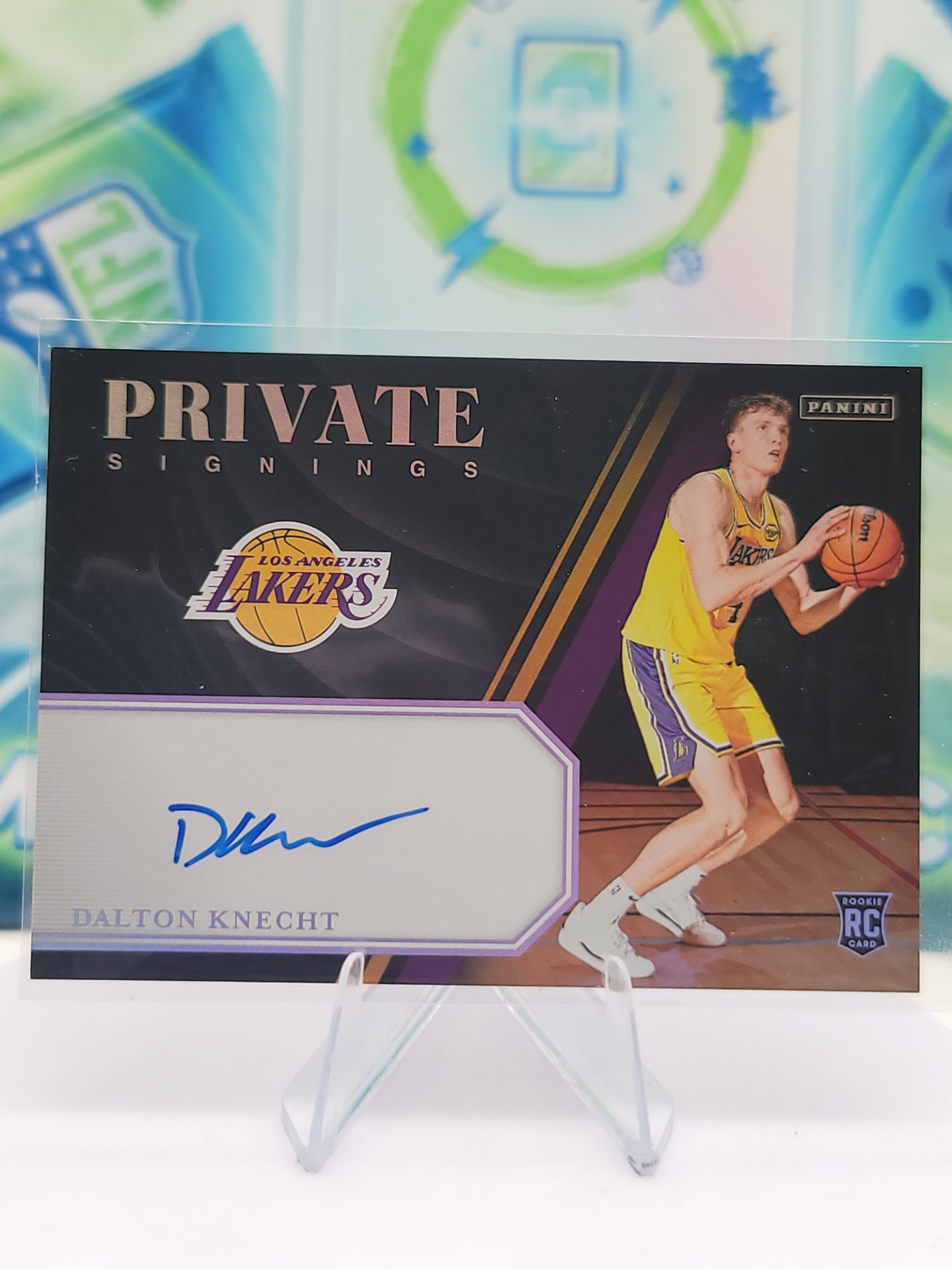 2024 Panini Dalton Knecht — 2024 Panini Private Signings Auto Dalton Knecht Rookie Autograph