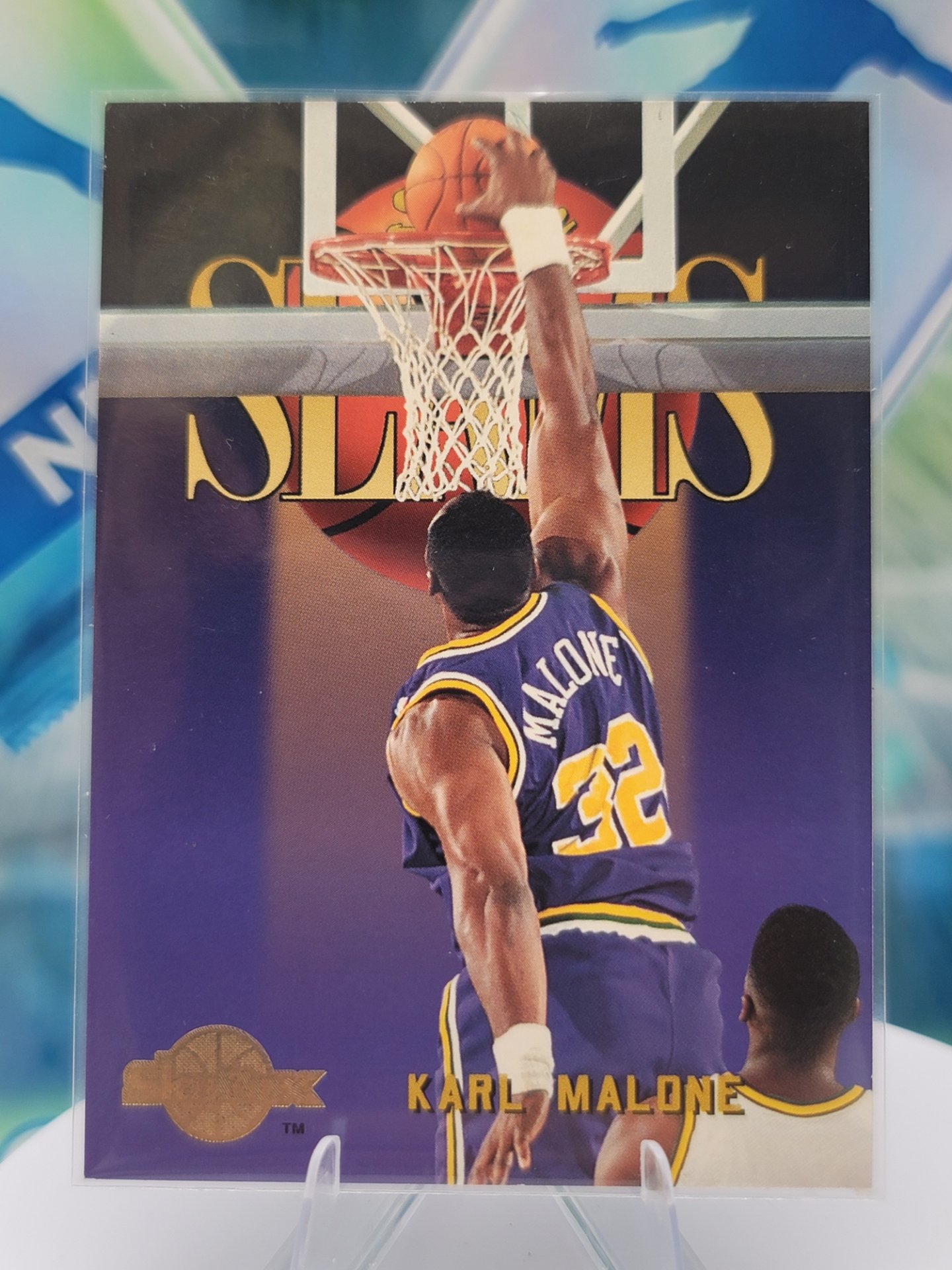 1995 SkyBox Karl Malone — 1995 SkyBox Slam Karl Malone