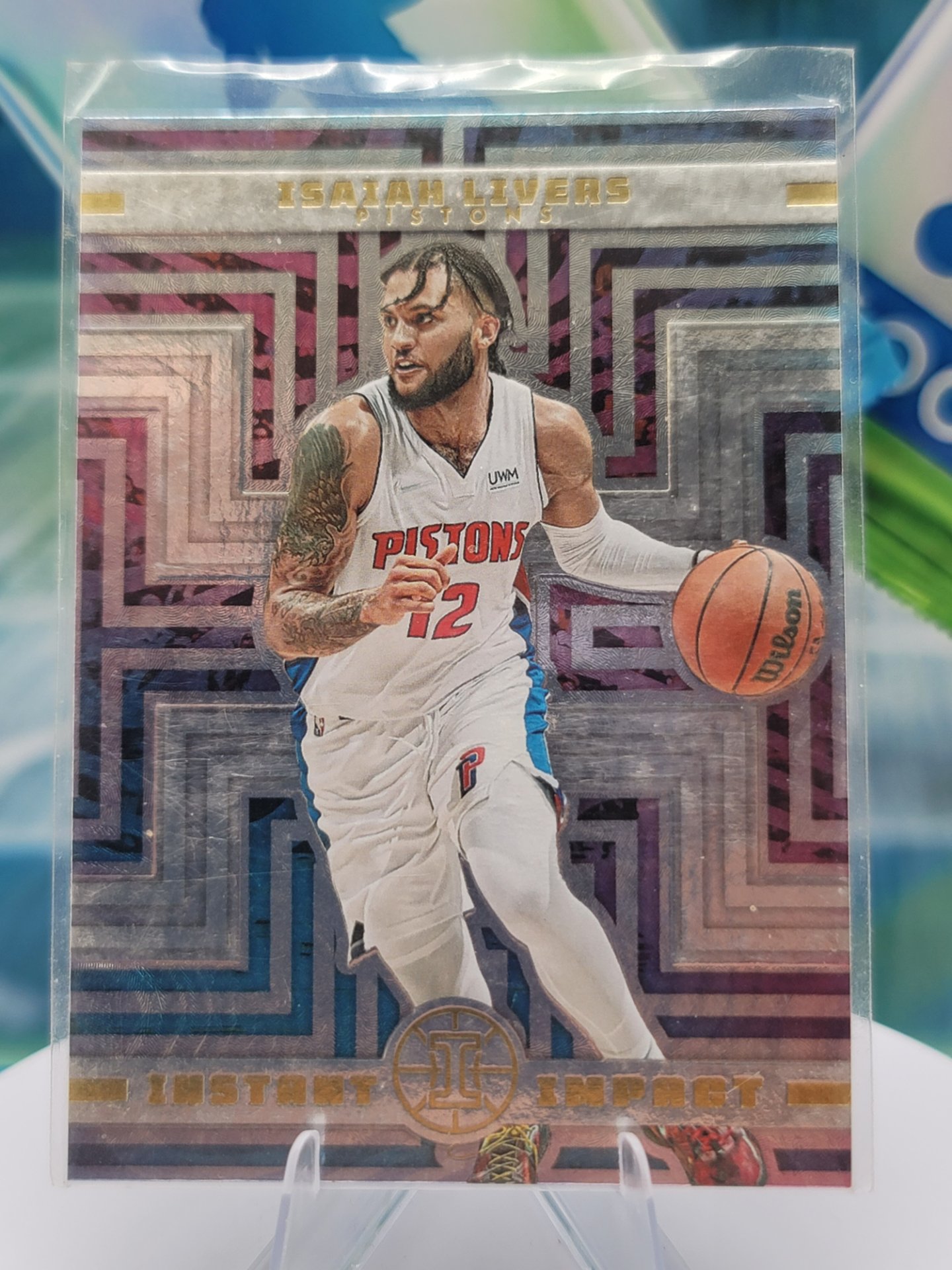 2022 Panini Illusions Isaiah Livers — 2022 Panini Illusions Instant Impact Isaiah Livers