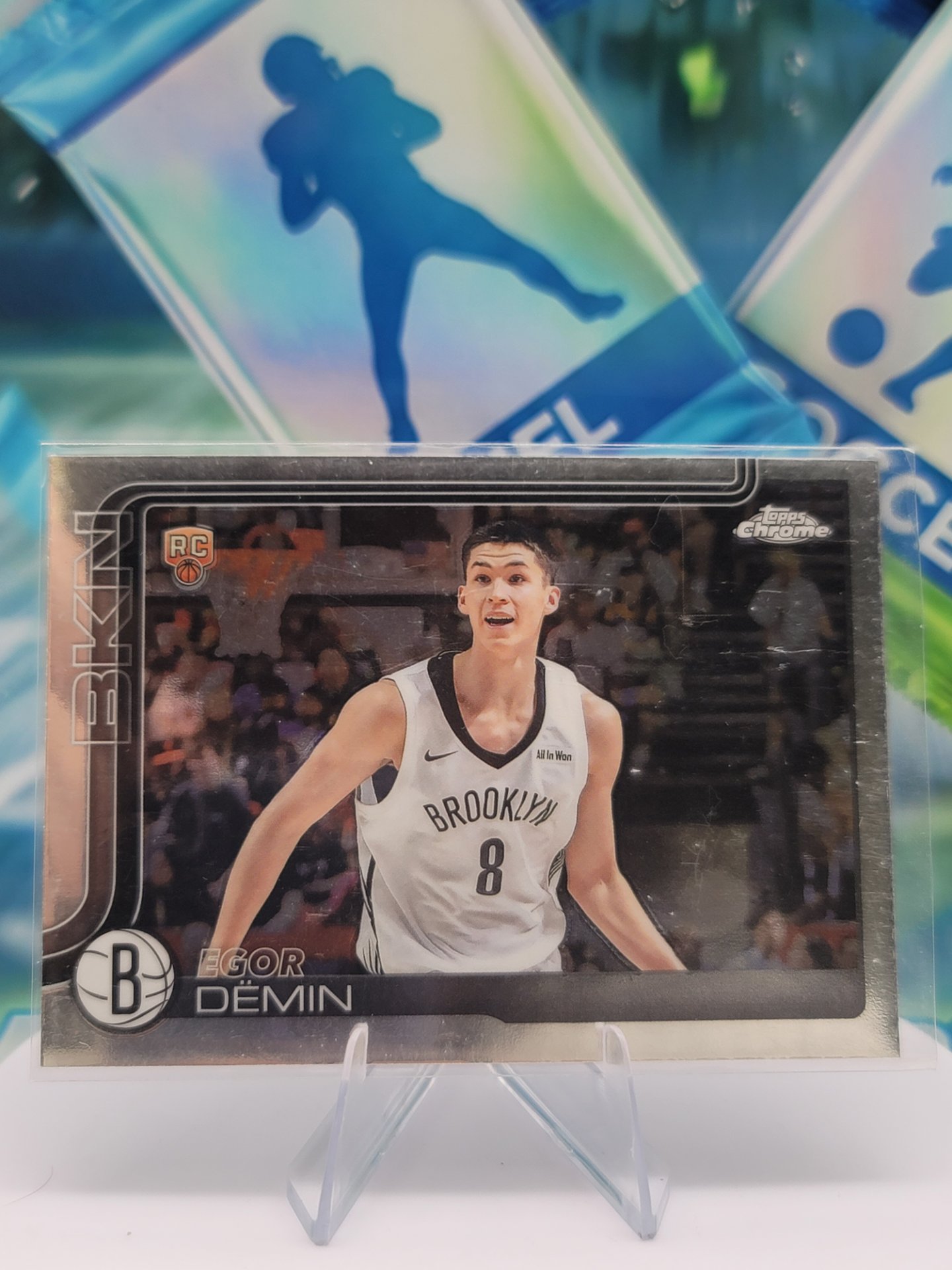 2025 Topps Topps Chrome Egor Demin — 2025 Topps Topps Chrome Base Egor Demin Rookie