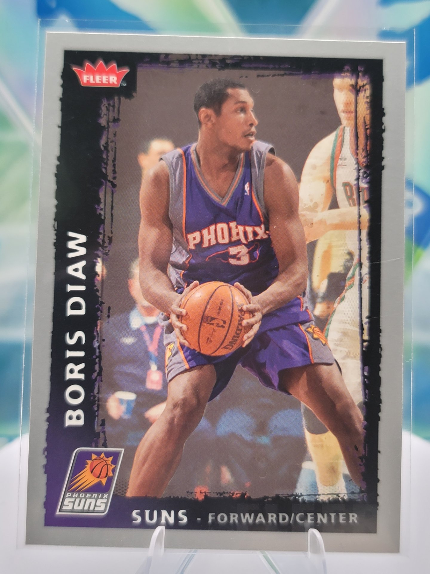 2009 Fleer Boris Diaw — 2009 Fleer Base Boris Diaw
