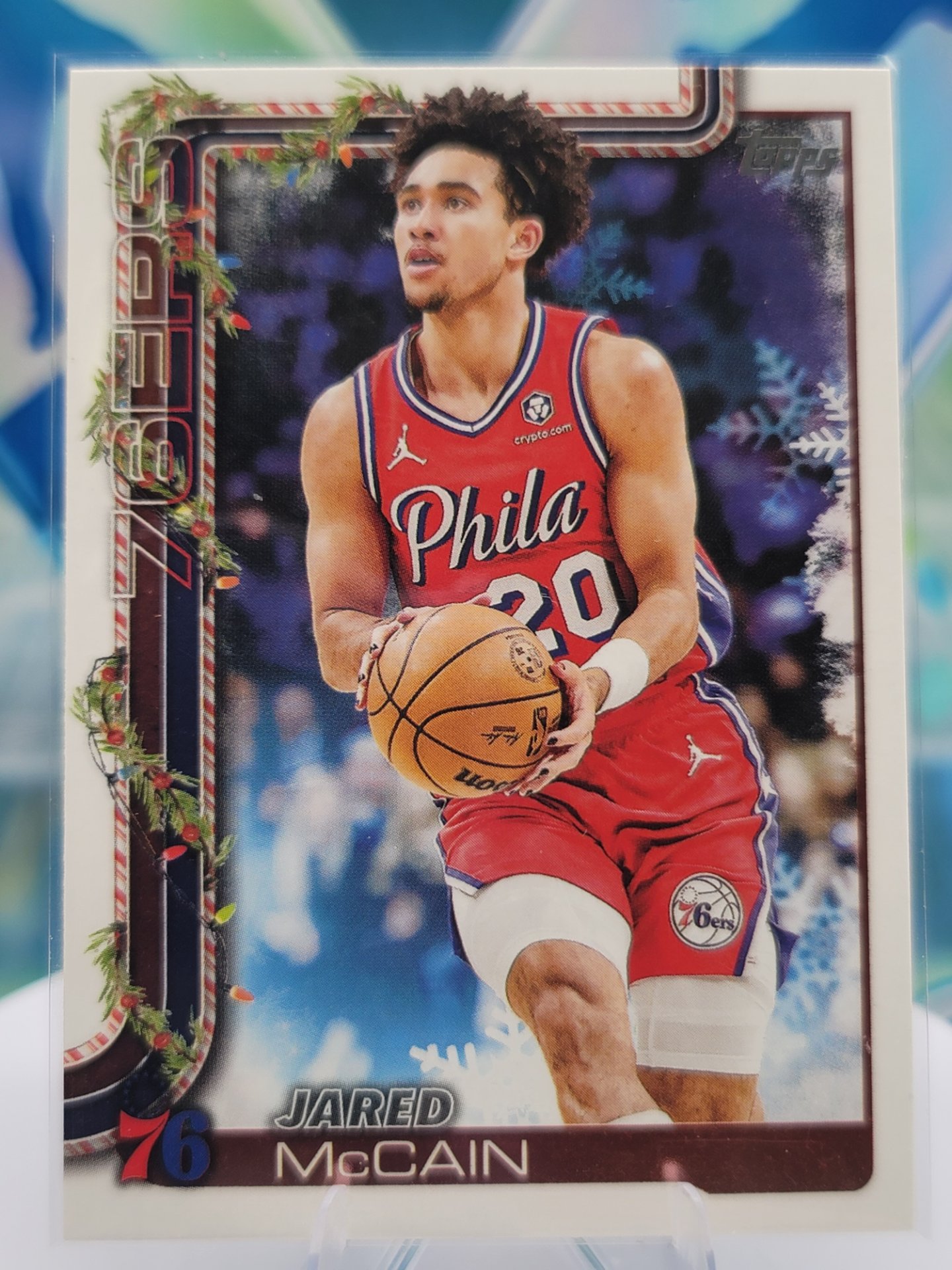 2025 Topps Topps Holiday Jared McCain — 2025 Topps Topps Holiday Base Jared McCain