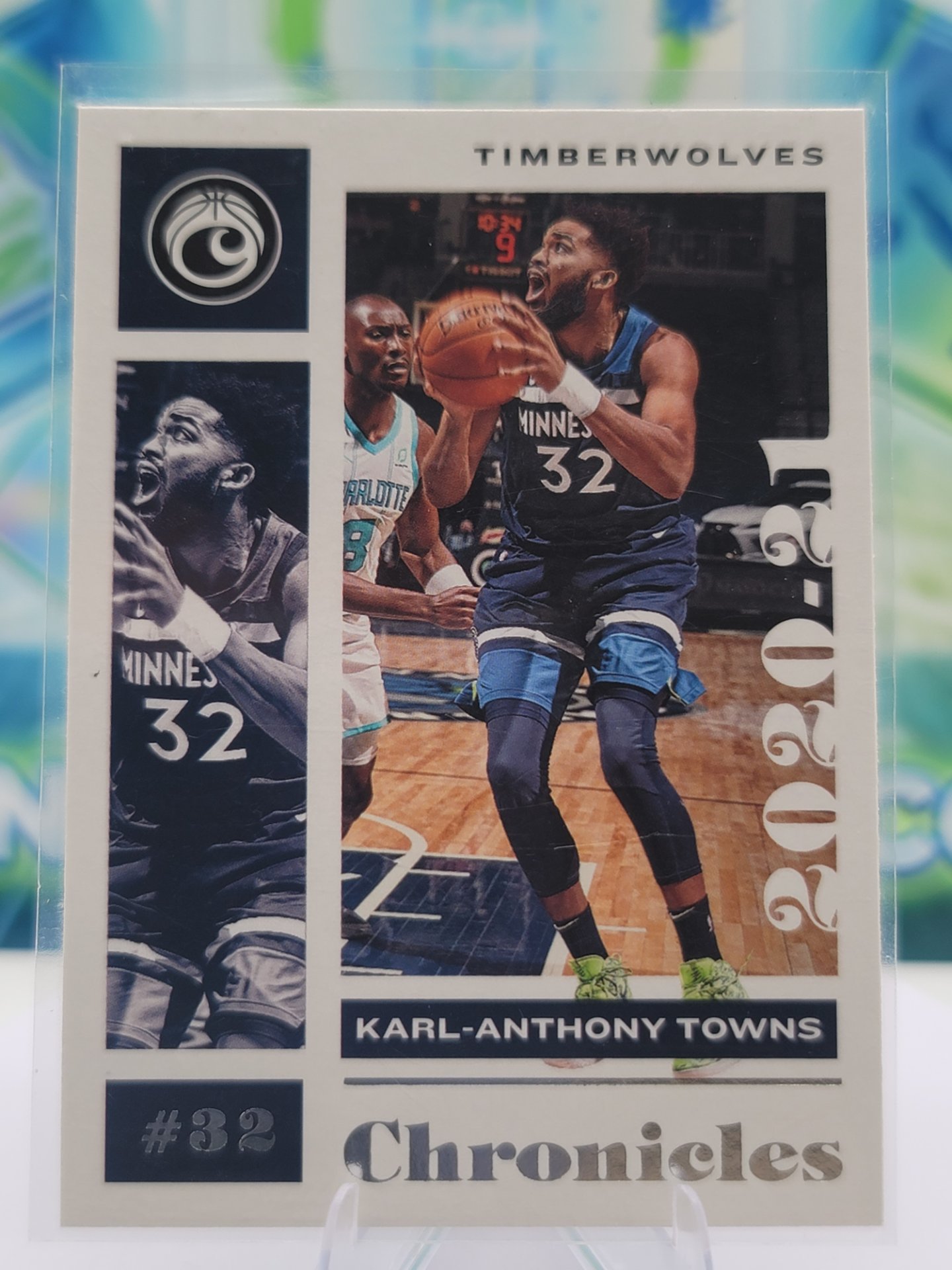 2021 Panini Chronicles Karl-Anthony Towns — 2021 Panini Chronicles Base Karl-Anthony Towns