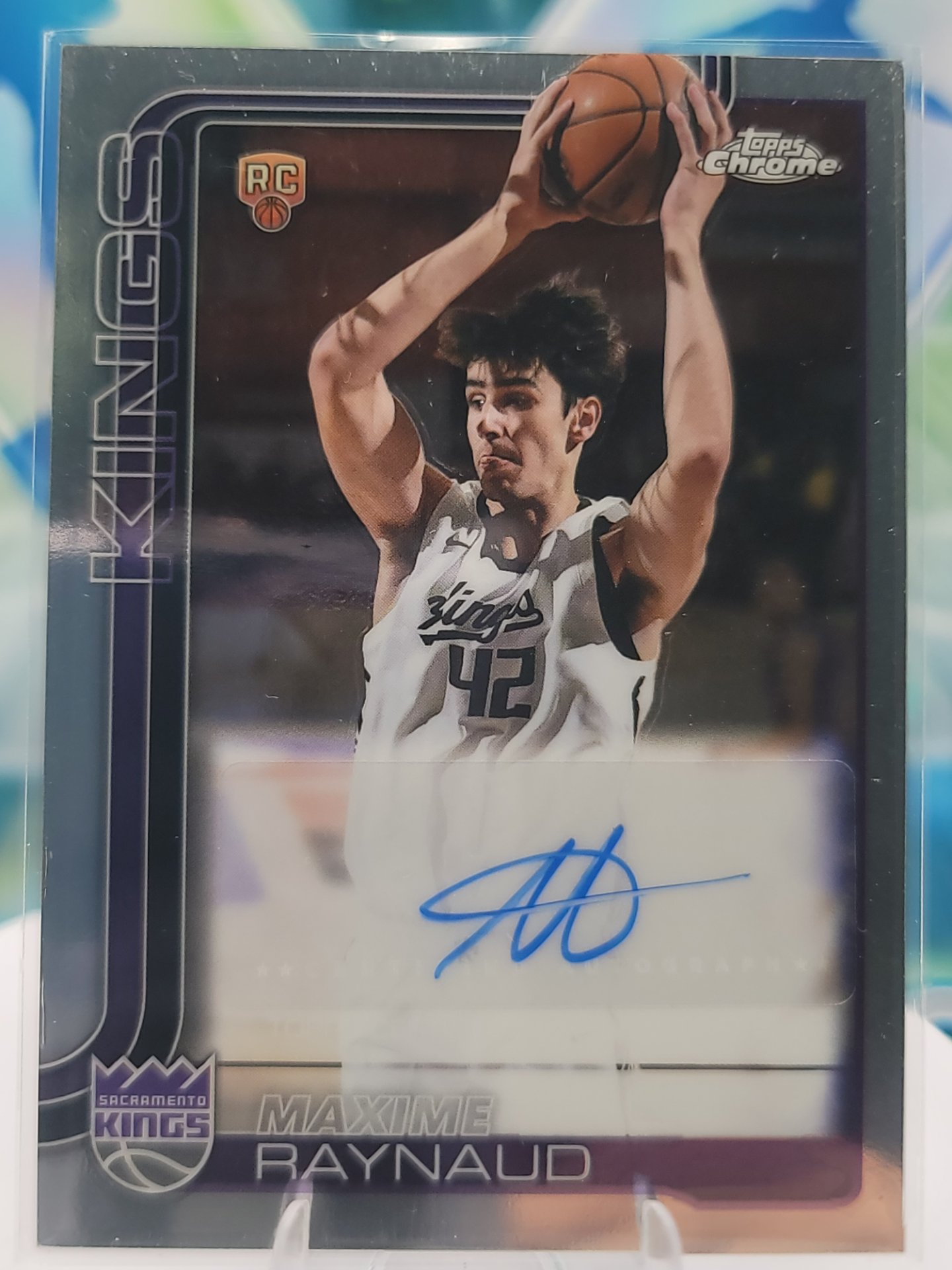 2025 Topps Topps Chrome Maxime Raynaud — 2025 Topps Topps Chrome Auto Maxime Raynaud Rookie Autograph