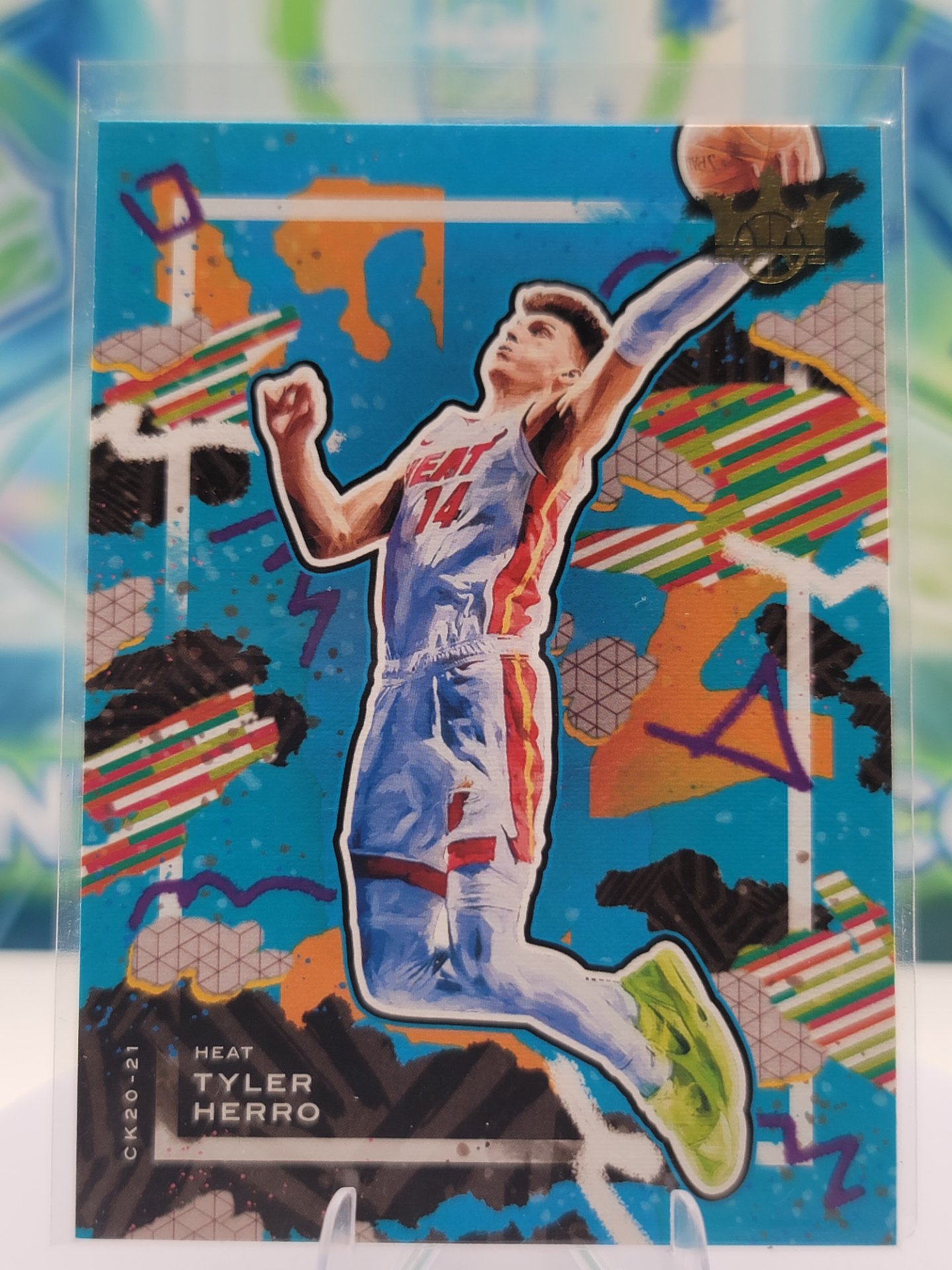 2021 Panini Court Kings Tyler Herro — 2021 Panini Court Kings Base Tyler Herro
