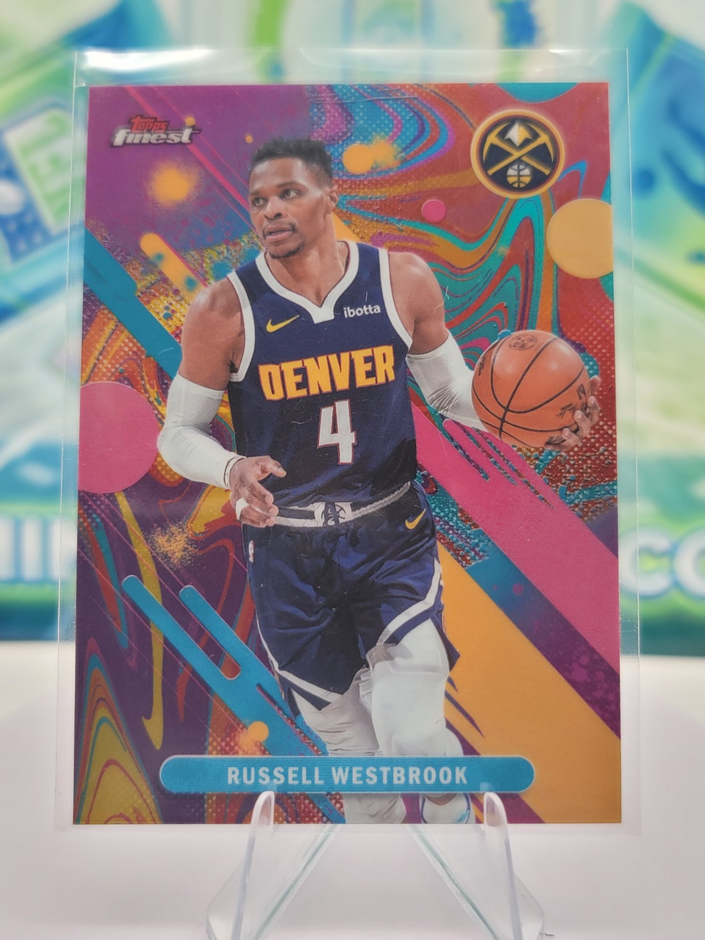 2026 Topps Topps Finest Russell Westbrook — 2026 Topps Topps Finest Common Oil Spill Russell Westbrook