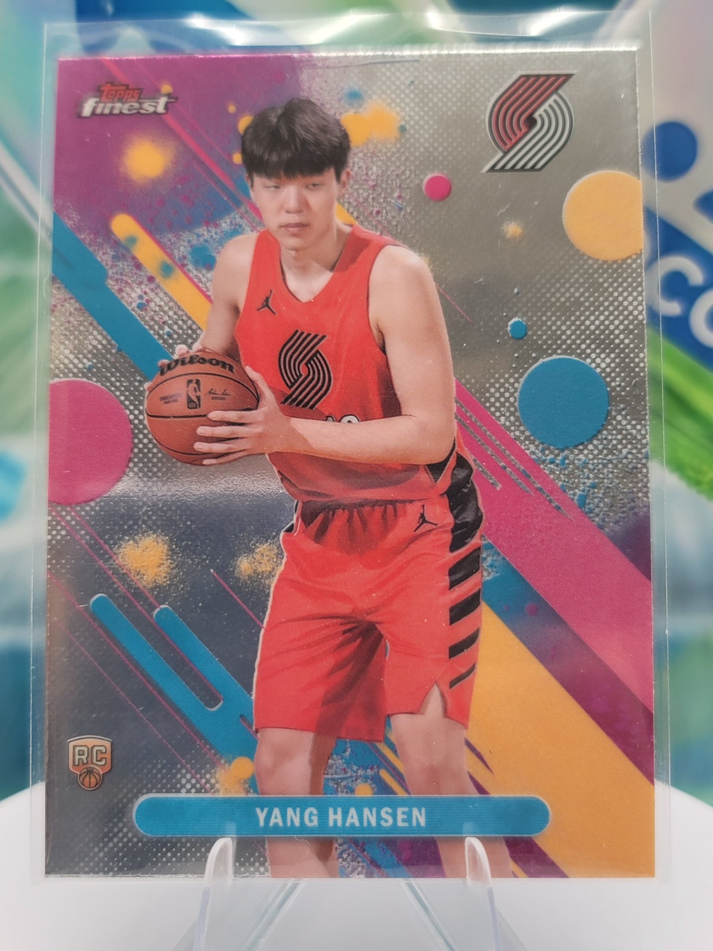 2026 Topps Topps Finest Yang Hansen — 2026 Topps Topps Finest Common Yang Hansen Rookie