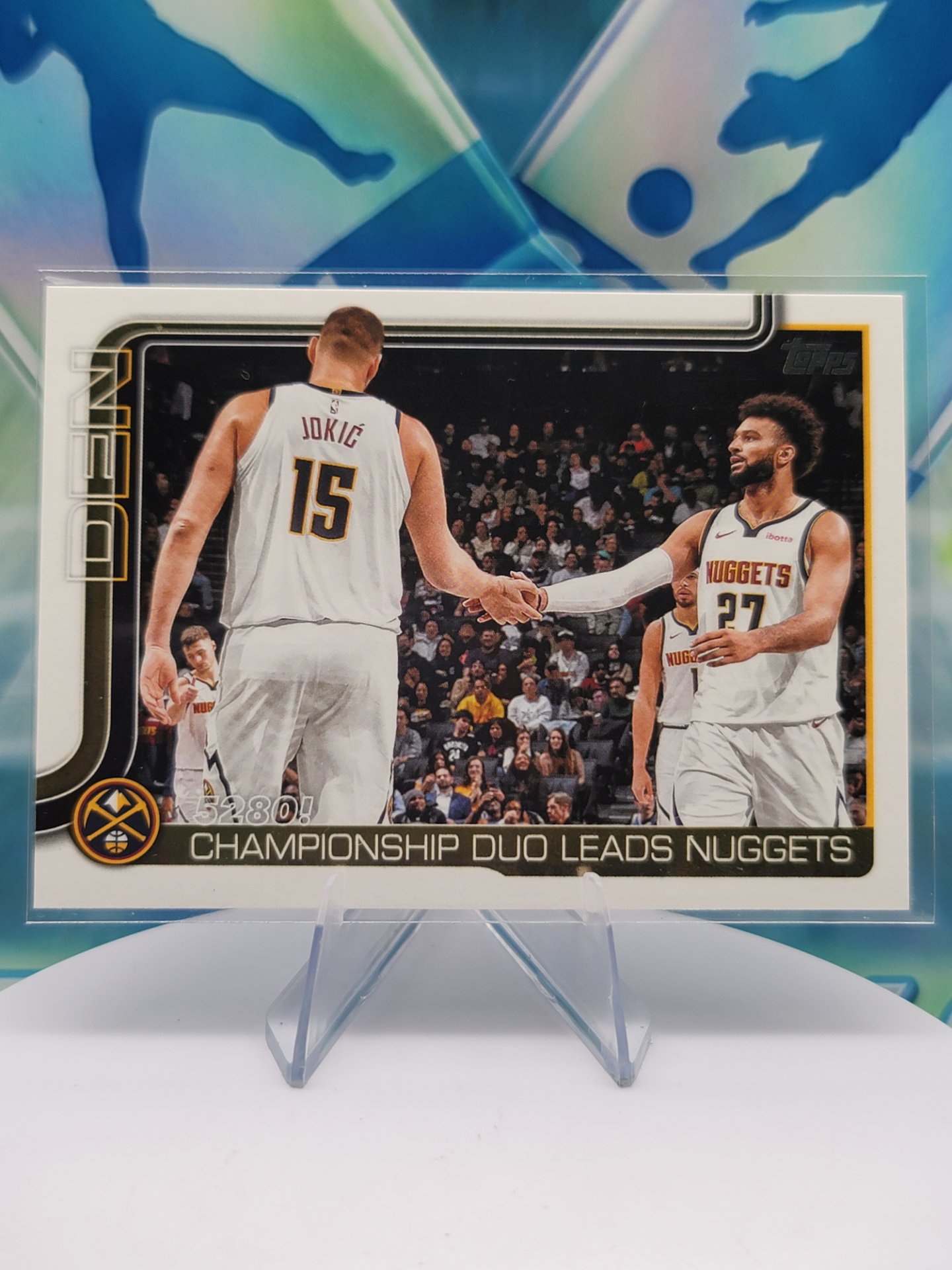2025 Topps Topps Flagship Nuggets — 2025 Topps Topps Flagship Championship Duo Leads Nuggets Nuggets