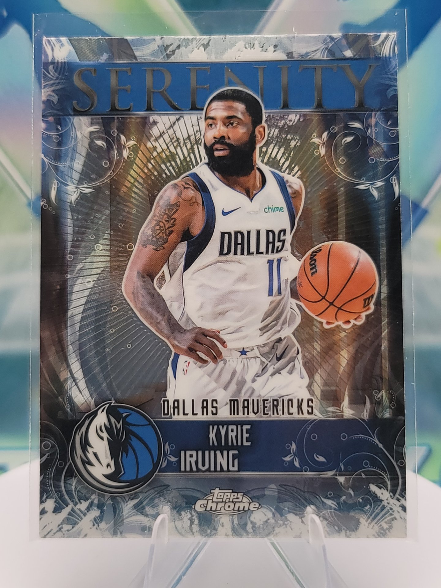 2025 Topps Topps Chrome Kyrie Irving — 2025 Topps Topps Chrome Serenity Kyrie Irving