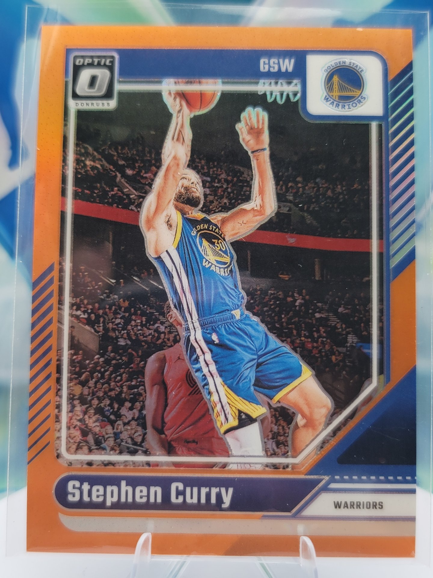 2025 Panini Donruss Optic Stephen Curry — 2025 Panini Donruss Optic Refractor Stephen Curry #42 of 175