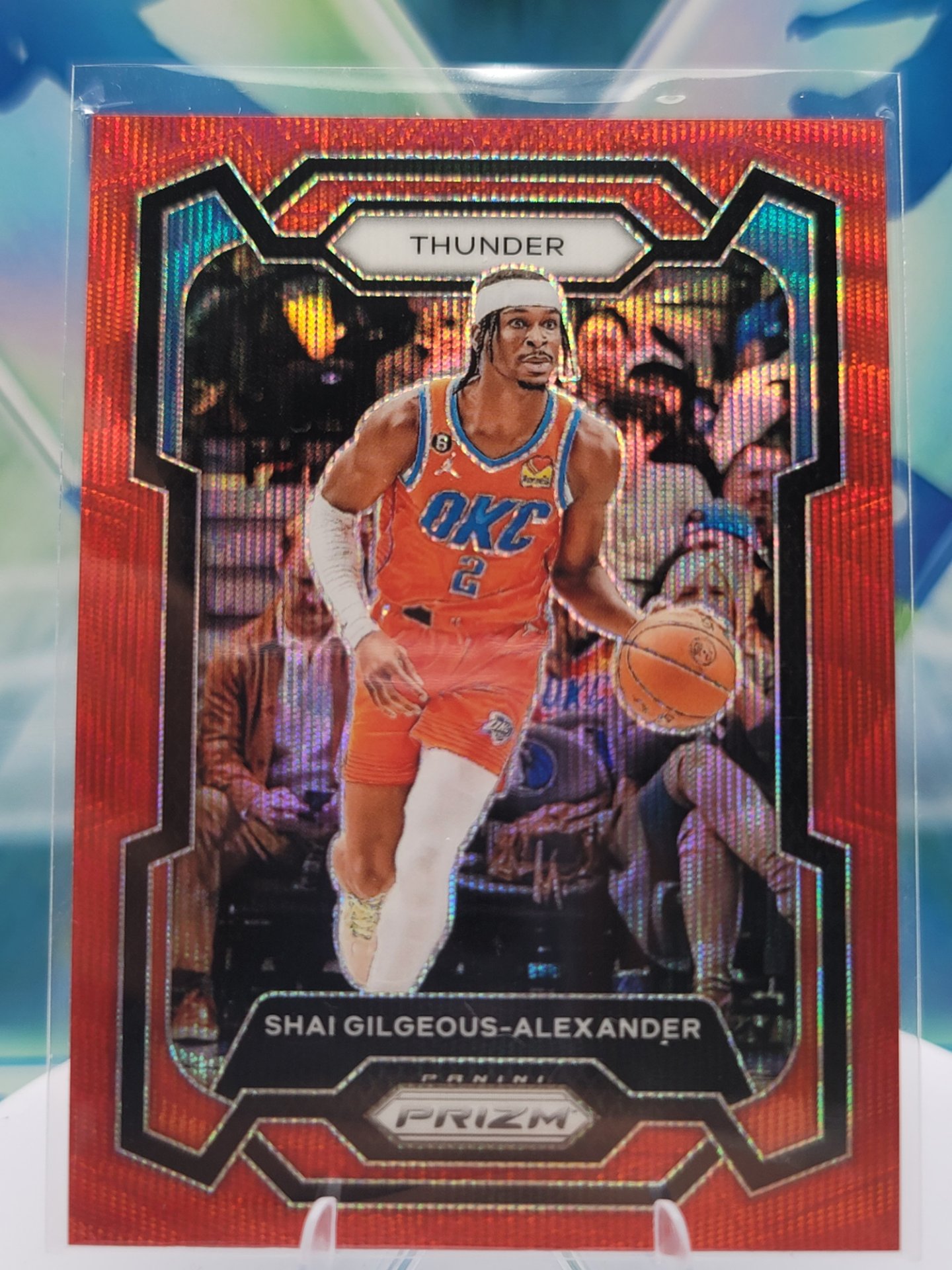 2024 Panini Prizm Shai Gilgeous-Alexander — 2024 Panini Prizm Red Shai Gilgeous-Alexander