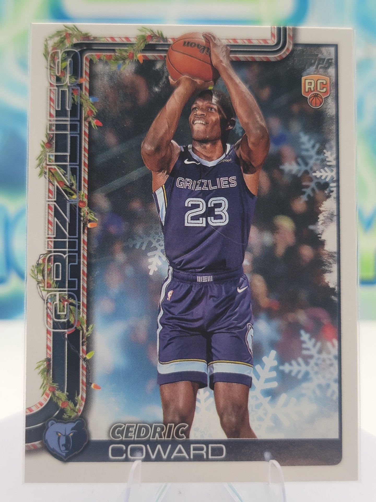 2025 Topps Topps Holiday Cedric Coward — 2025 Topps Topps Holiday Cedric Coward