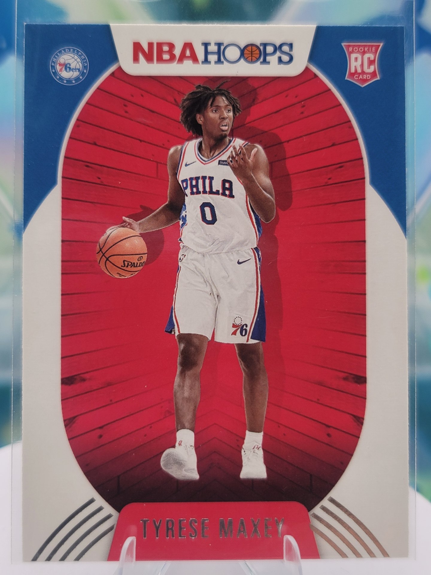 2021 Panini NBA Hoops Tyrese Maxey — 2021 Panini NBA Hoops Tyrese Maxey Rookie