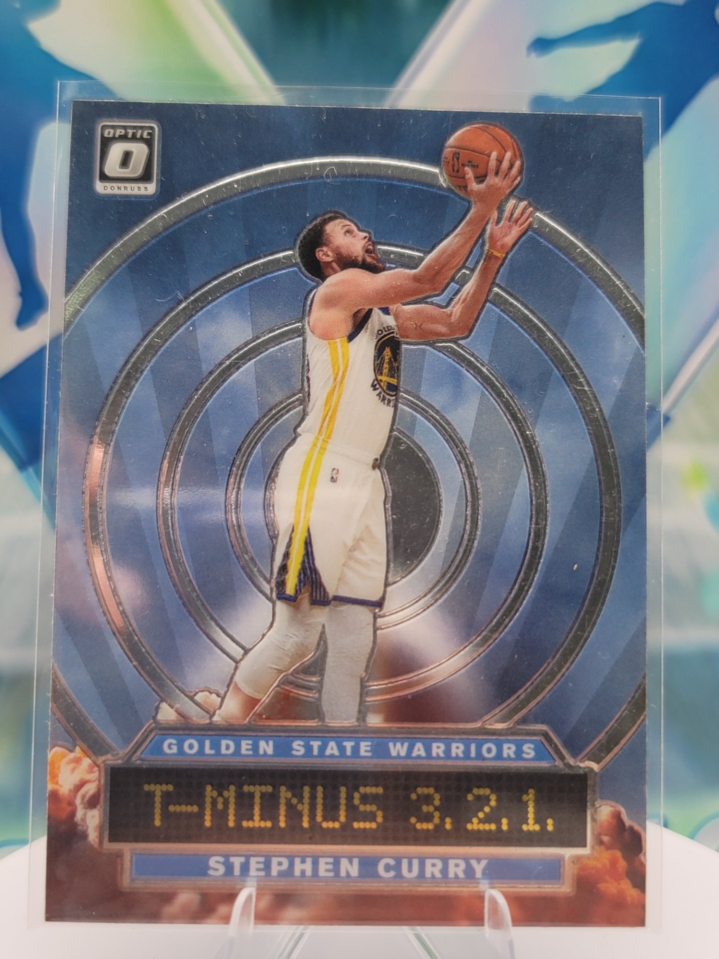 2020 Panini Donruss Optic Stephen Curry — 2020 Panini Donruss Optic T-Minus 3,2,1, Stephen Curry