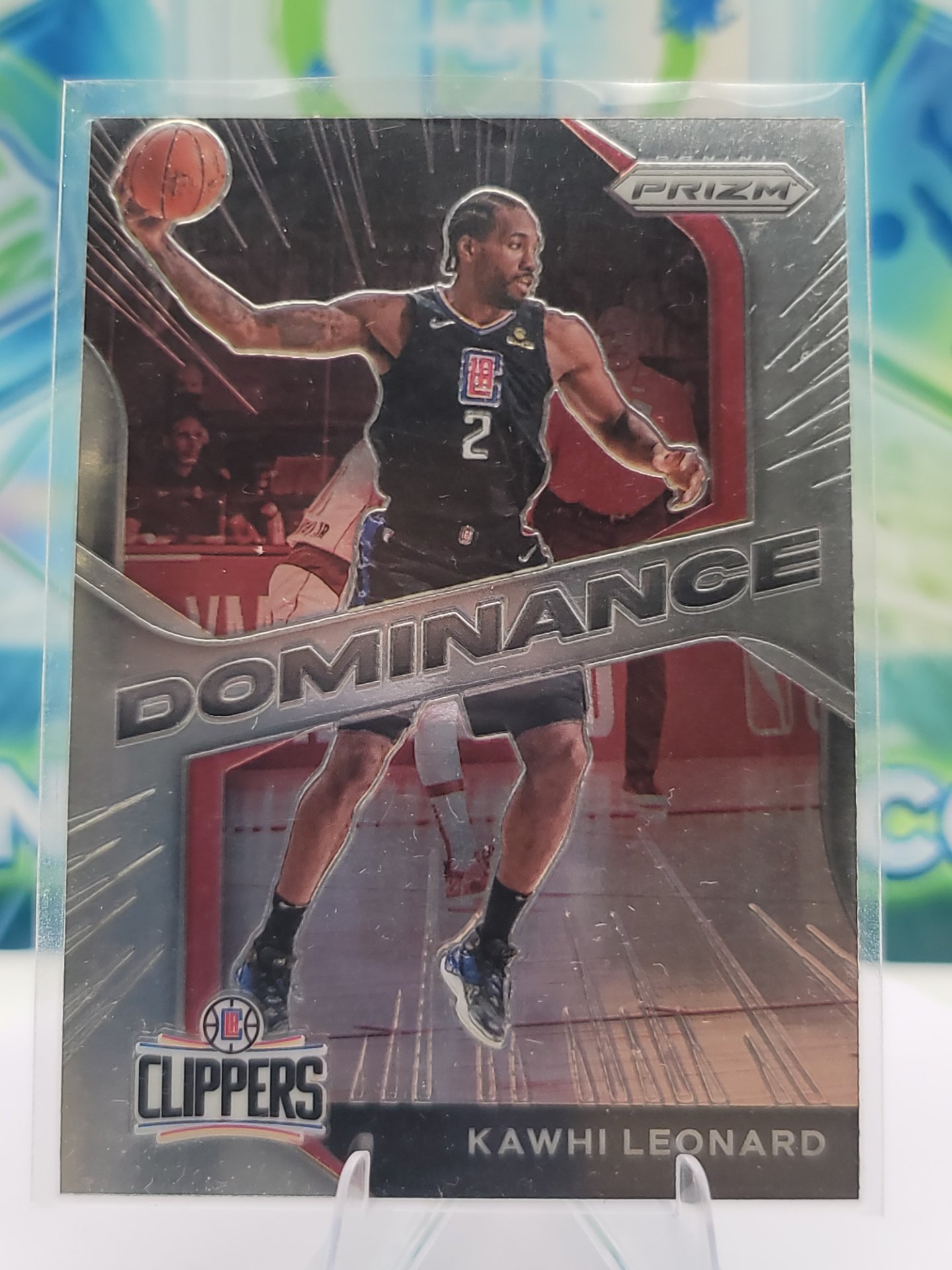 2021 Panini Prizm Kawhi Leonard — 2021 Panini Prizm Dominance Kawhi Leonard
