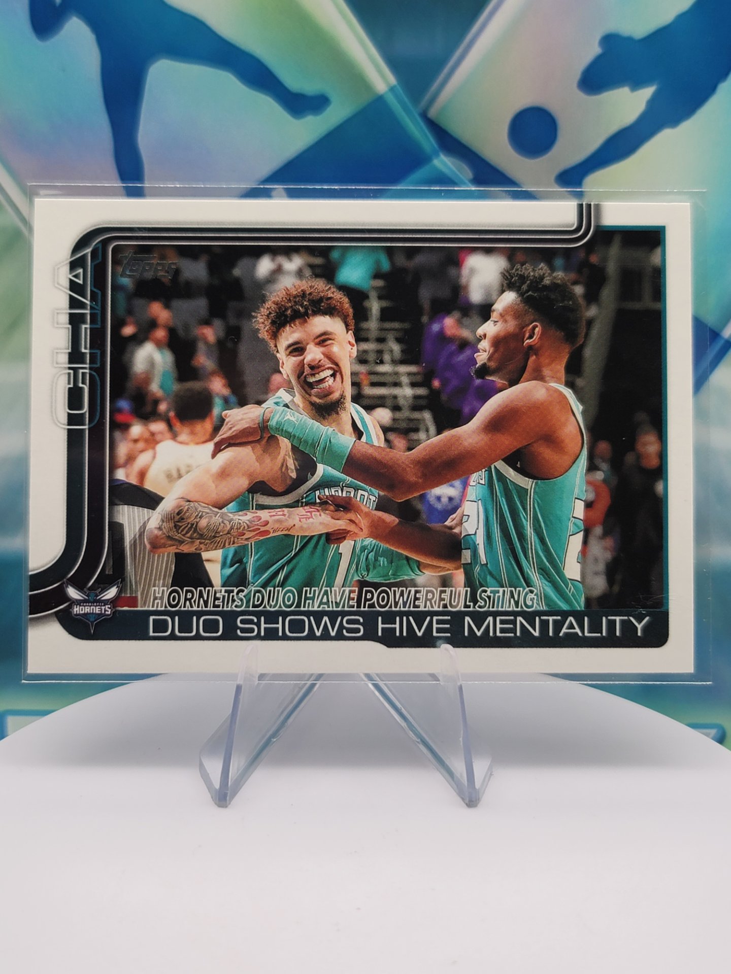 2025 Topps Topps Flagship Hornets — 2025 Topps Topps Flagship Duo Shows Hive Mentality Hornets