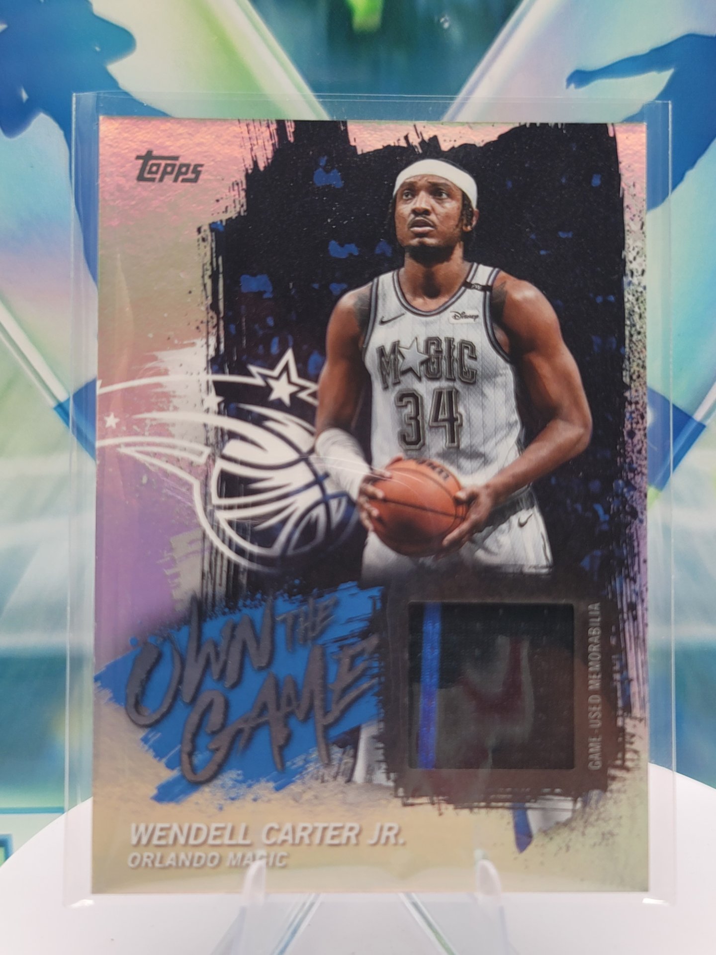 2025 Topps Topps Flagship Wendell Carter Jr. — 2025 Topps Topps Flagship Own The Game Patch Wendell Carter Jr. Patch/Memorabilia