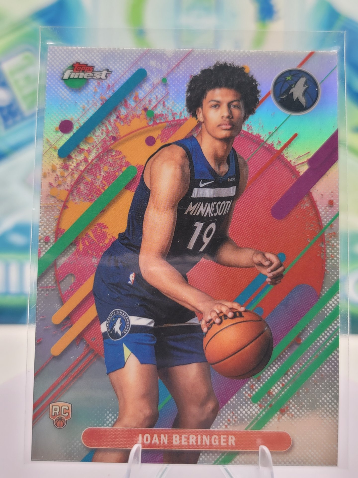 2026 Topps Topps Finest Joan Beringer — 2026 Topps Topps Finest Rare Refractor Joan Beringer Rookie