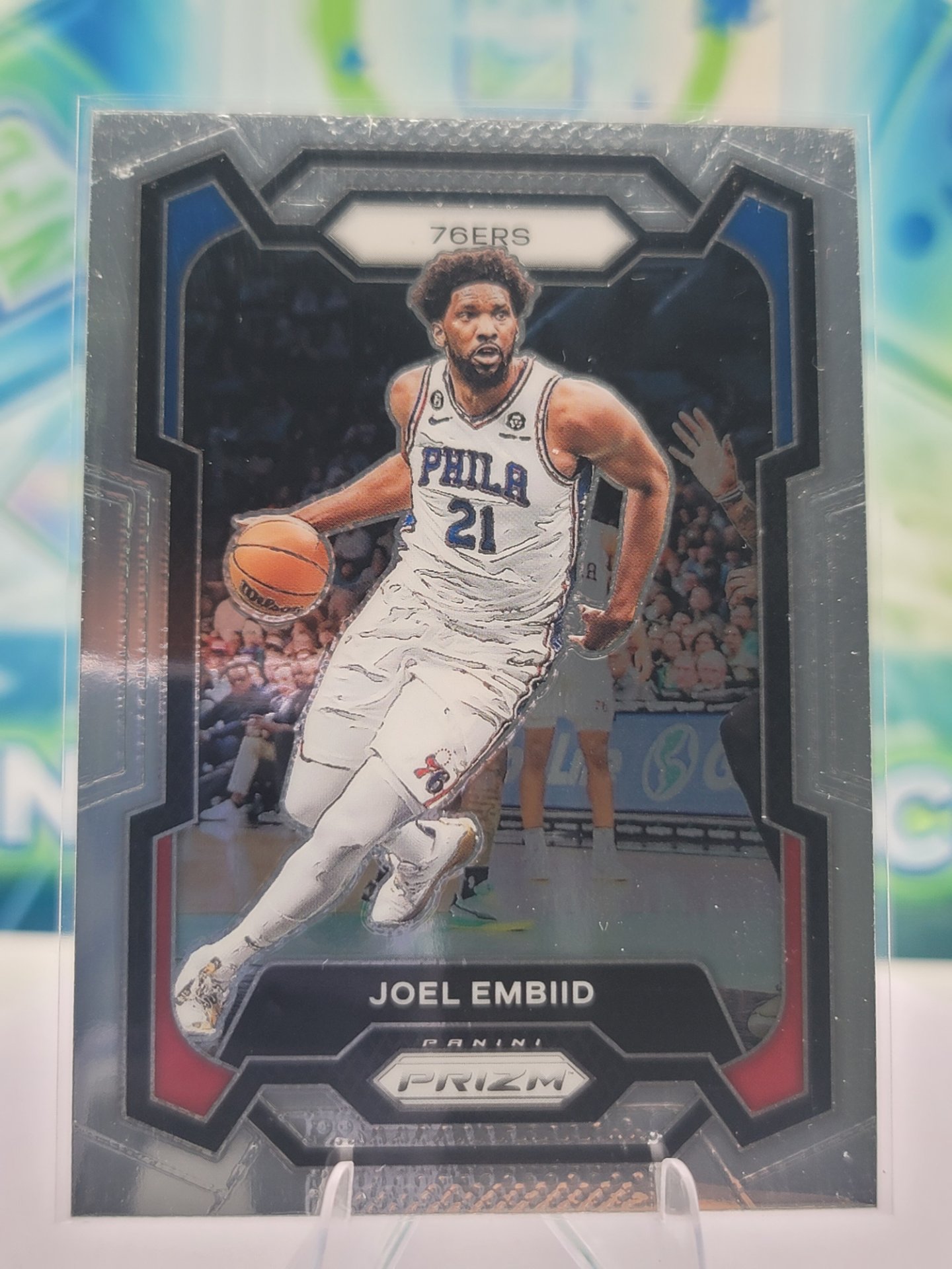 2024 Panini Prizm Joel Embiid — 2024 Panini Prizm Base Joel Embiid